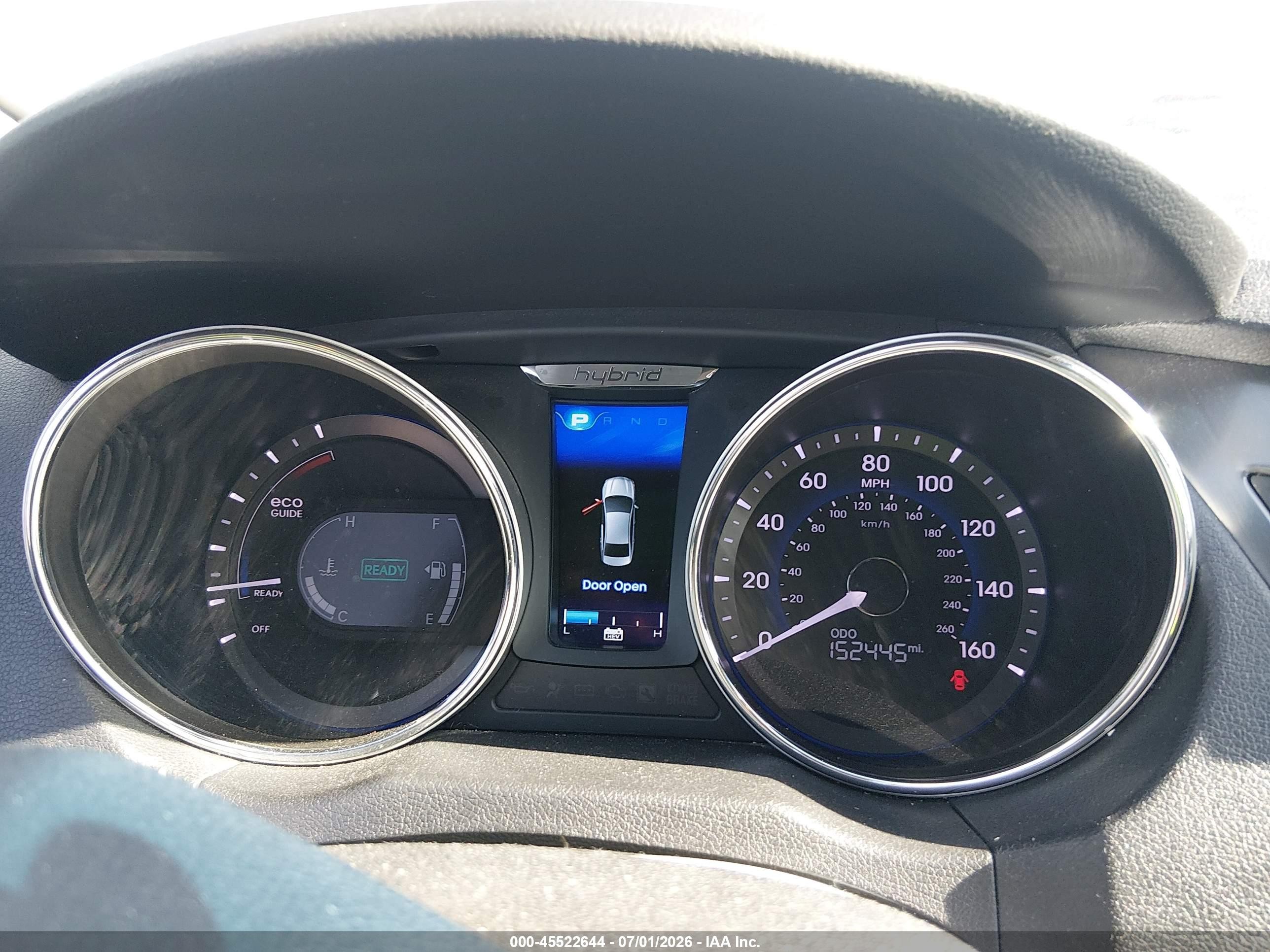 2013 Hyundai Sonata Hybrid Limited Silver vin: KMHEC4A49DA091870