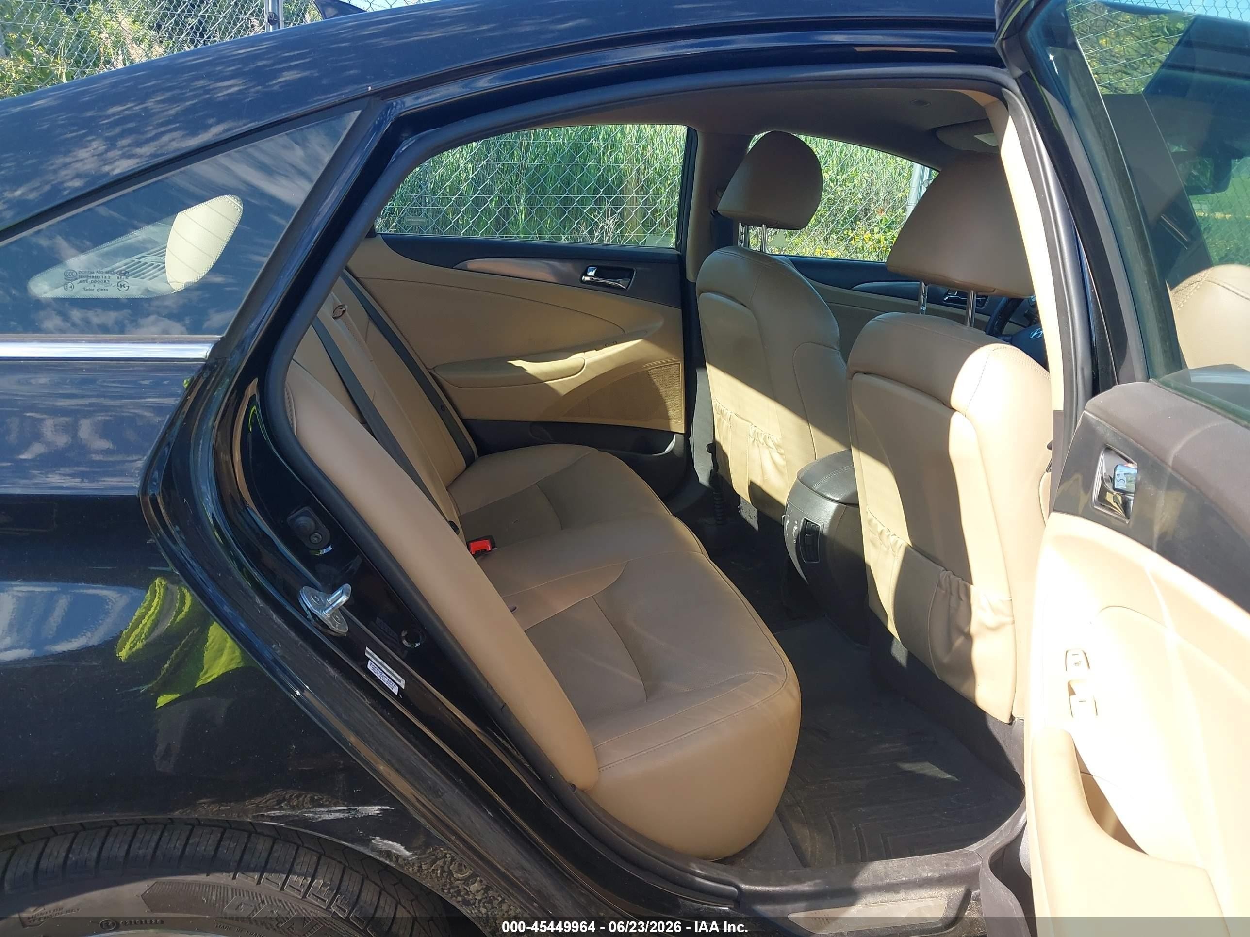 2013 Hyundai Sonata Hybrid Limited Black vin: KMHEC4A49DA095305