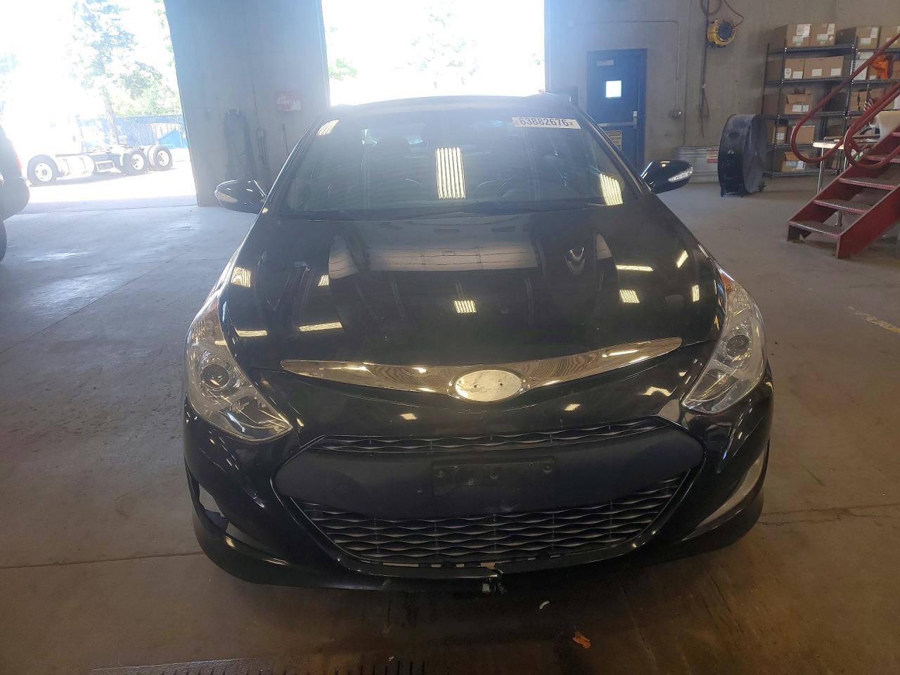 2013 Hyundai Sonata Hybrid Black vin: KMHEC4A49DA097281