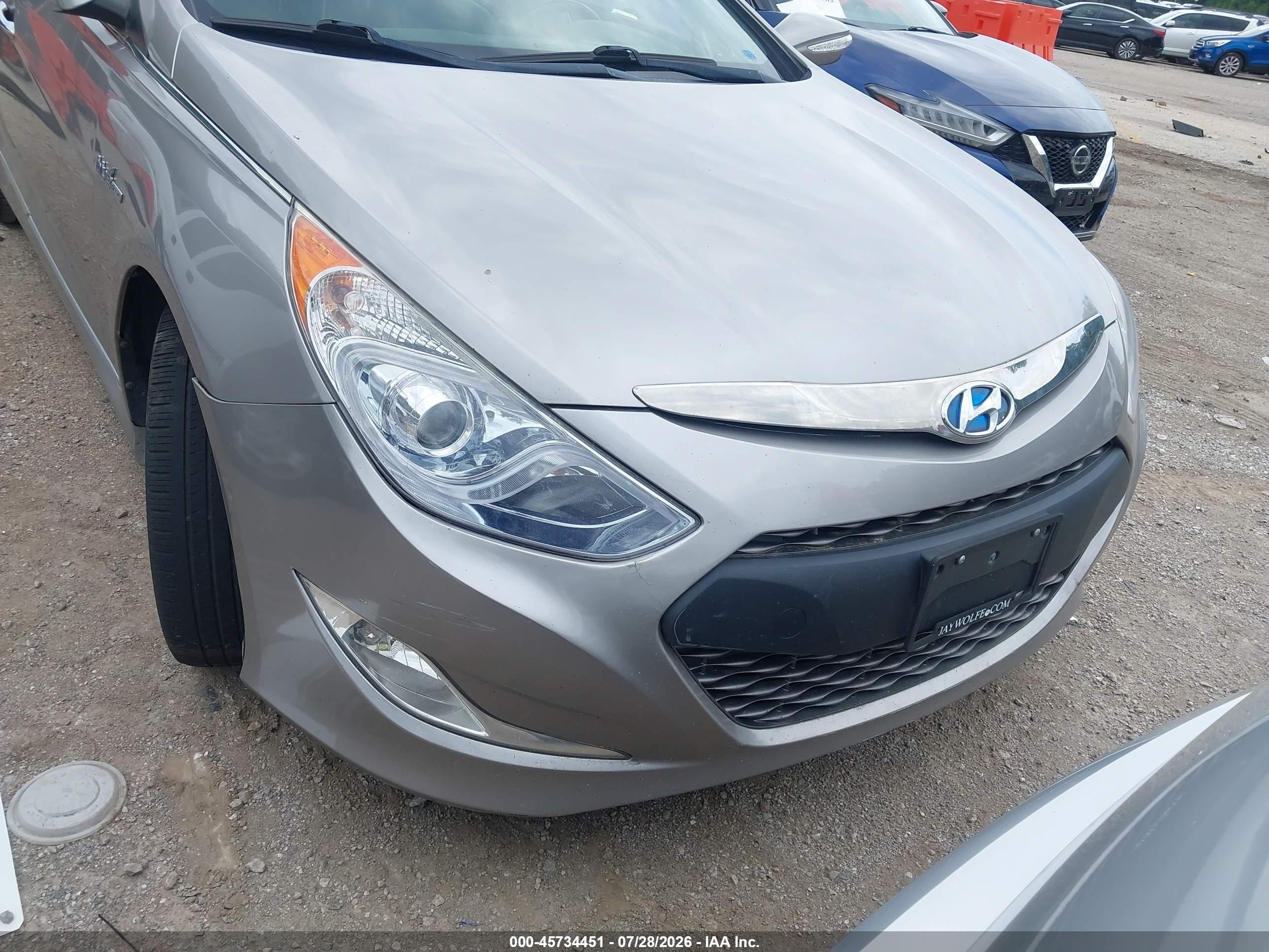 2013 Hyundai Sonata Hybrid Limited Silver vin: KMHEC4A49DA100244