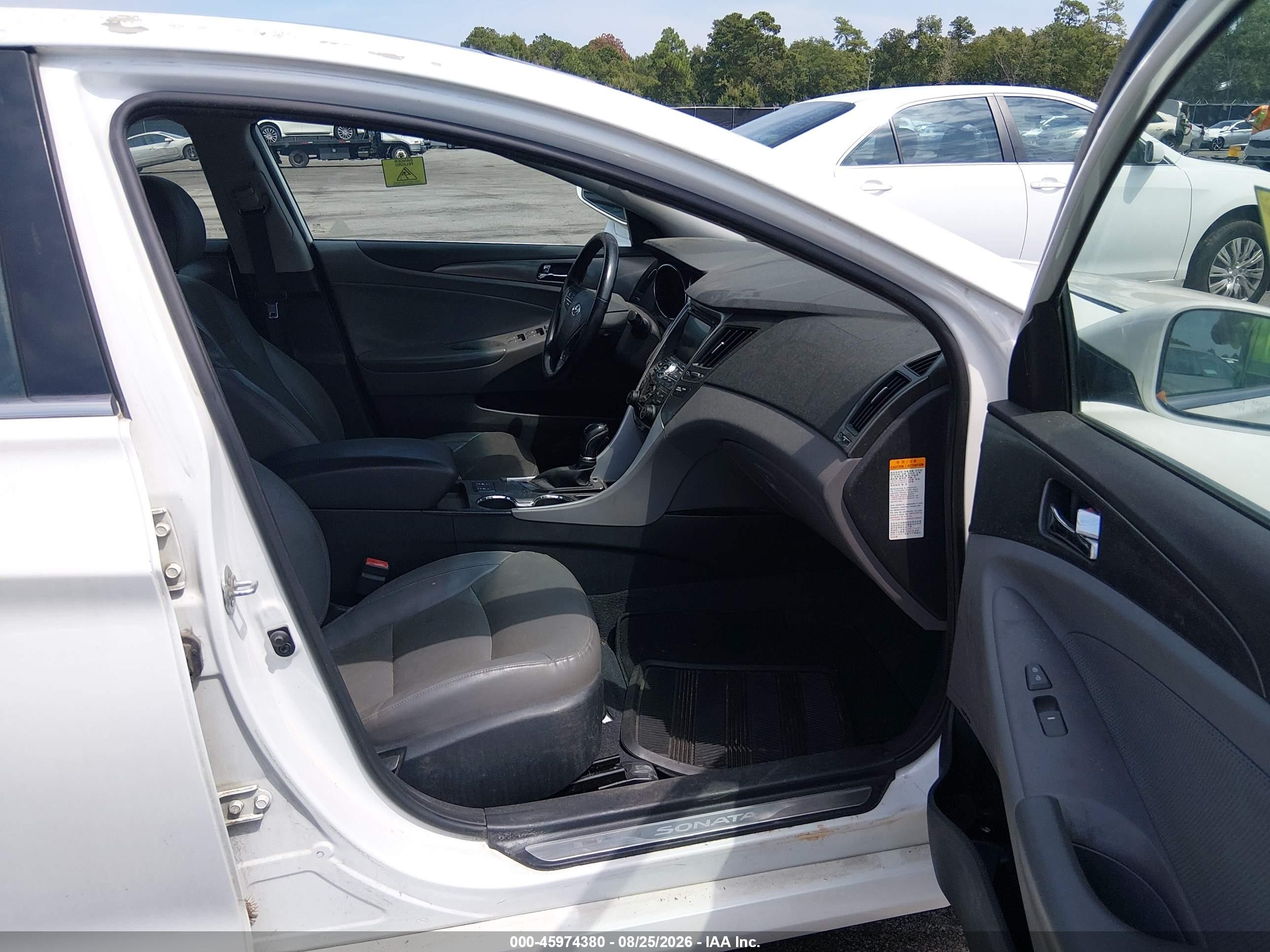 2015 Hyundai Sonata Hybrid Limited Белый vin: KMHEC4A49FA125292