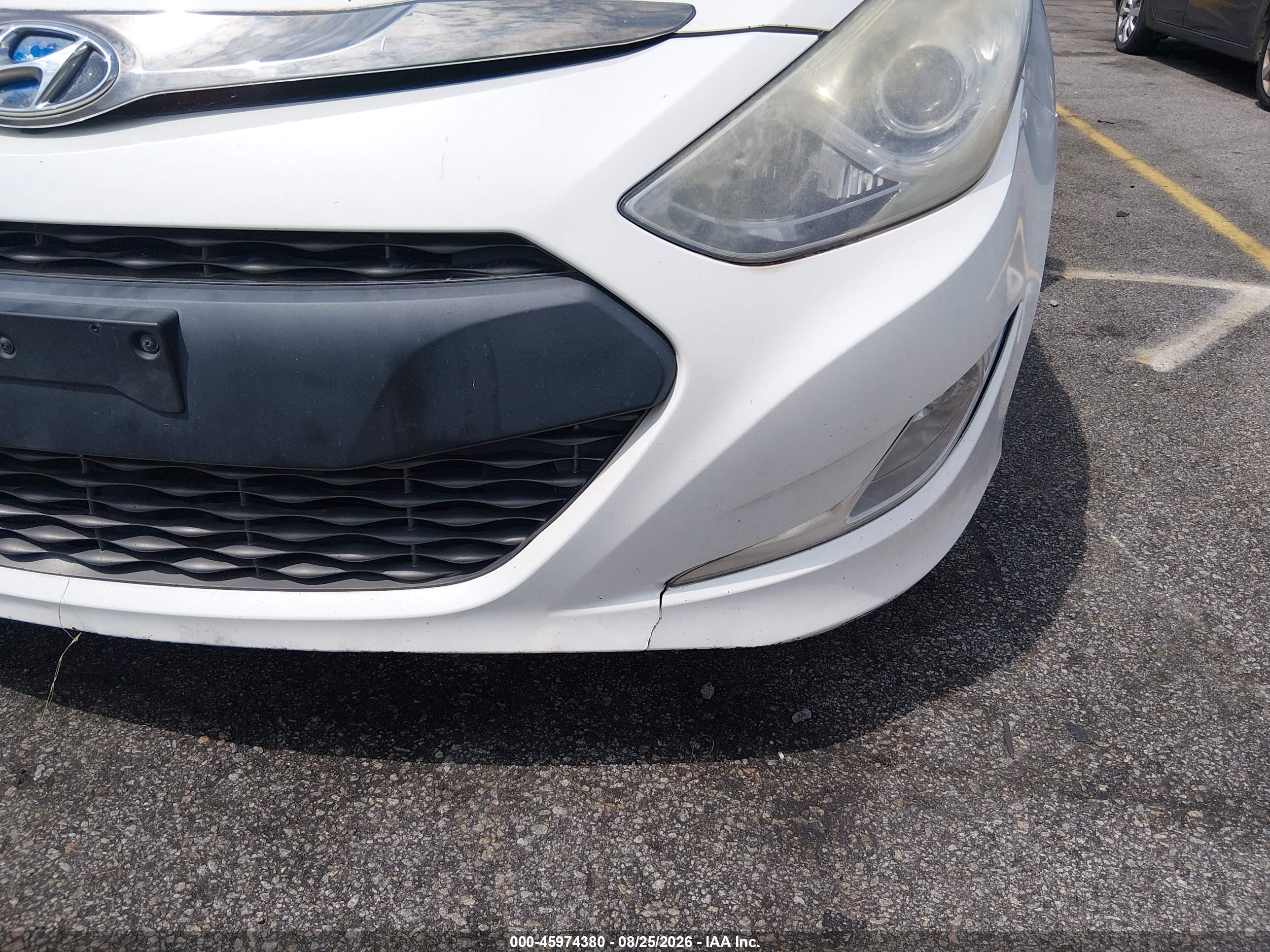 2015 Hyundai Sonata Hybrid Limited Белый vin: KMHEC4A49FA125292