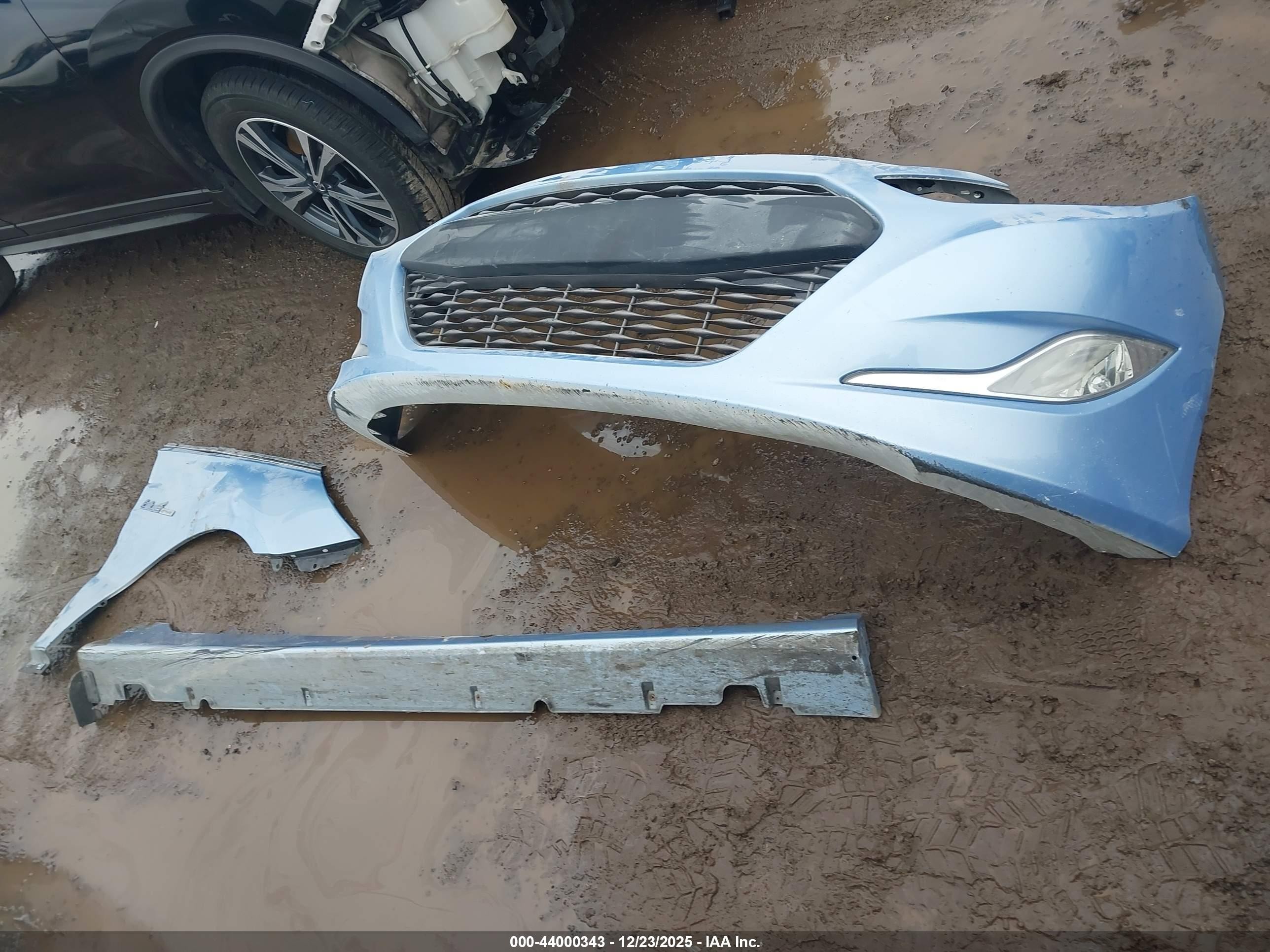 2015 Hyundai Sonata Hybrid   Синий vin: KMHEC4A49FA126961