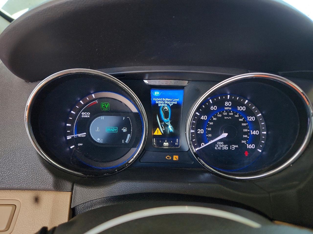 2015 Hyundai Sonata Hybrid Limited Белый vin: KMHEC4A49FA127303