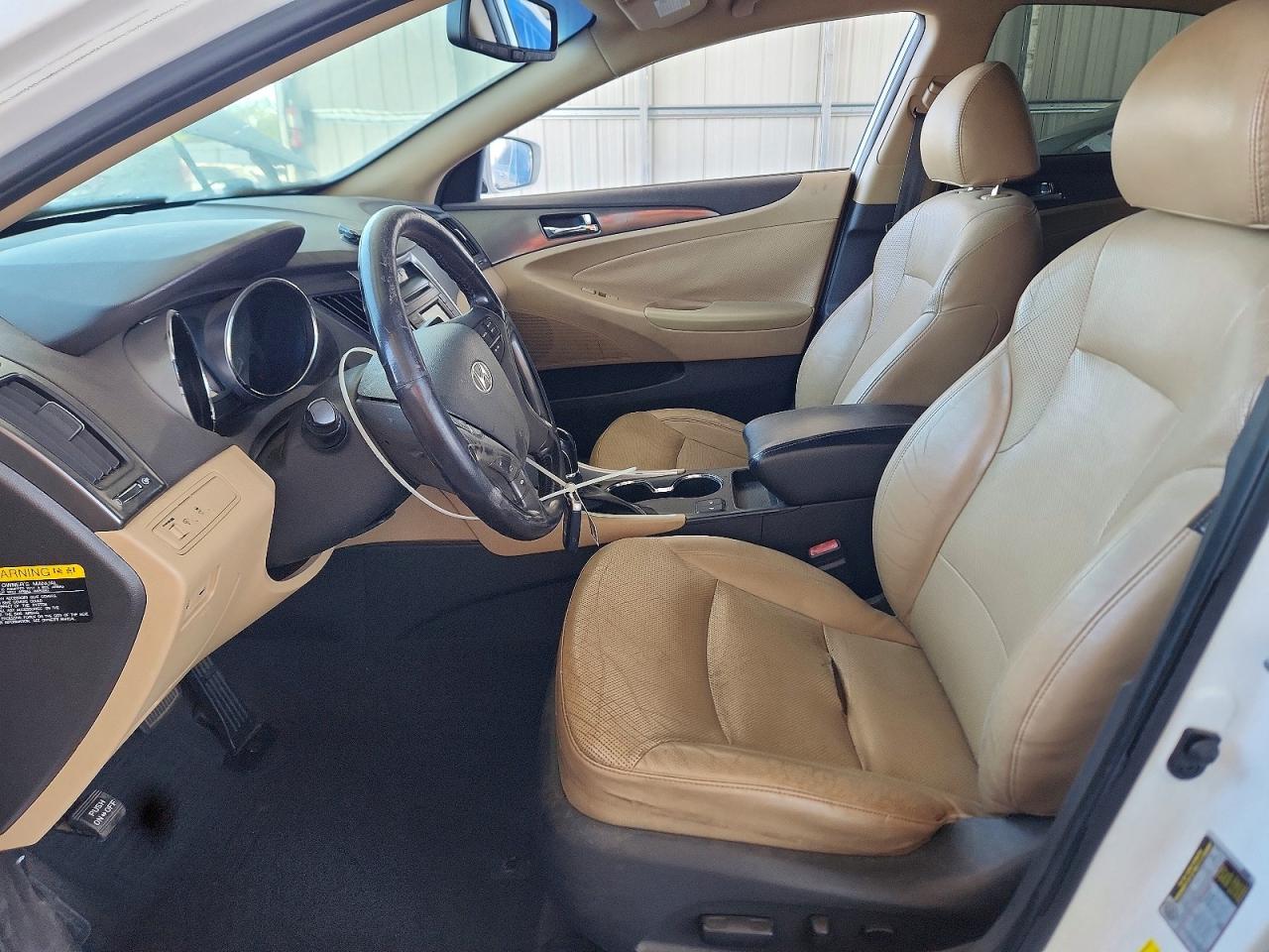 2015 Hyundai Sonata Hybrid Limited Белый vin: KMHEC4A49FA127303