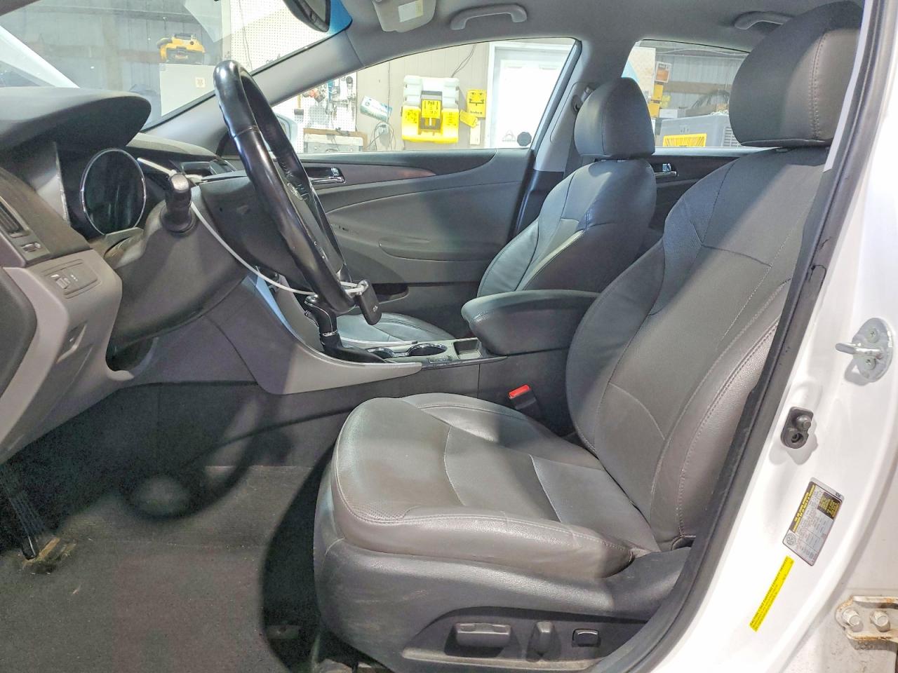 2015 Hyundai Sonata Hybrid Limited White vin: KMHEC4A49FA131500
