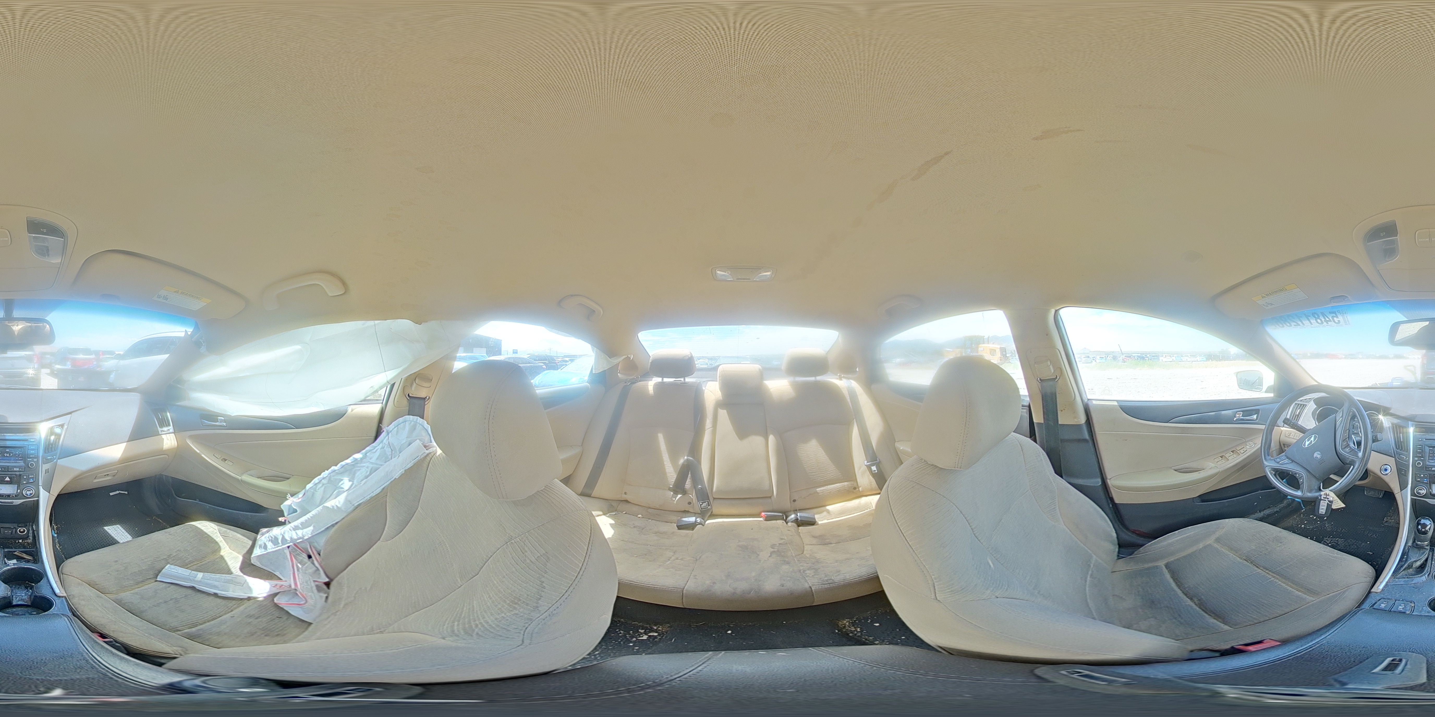 2015 Hyundai Sonata Hybrid Base White vin: KMHEC4A49FA133649