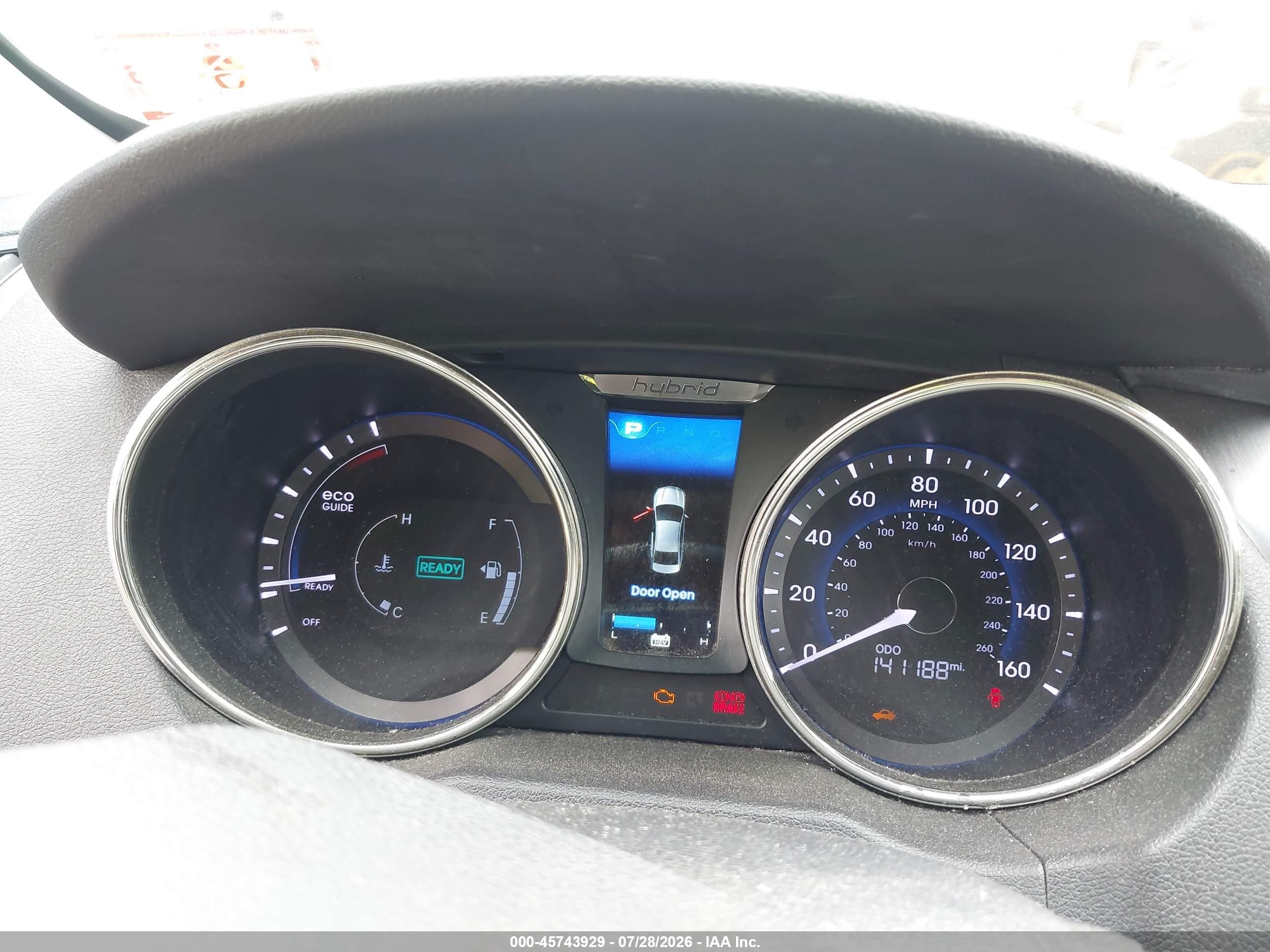 2011 Hyundai Sonata Hybrid   Silver vin: KMHEC4A4XBA003048