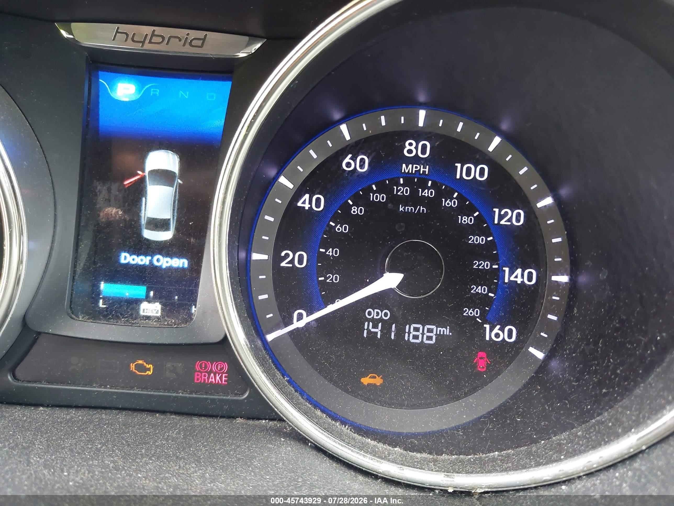 2011 Hyundai Sonata Hybrid   Silver vin: KMHEC4A4XBA003048