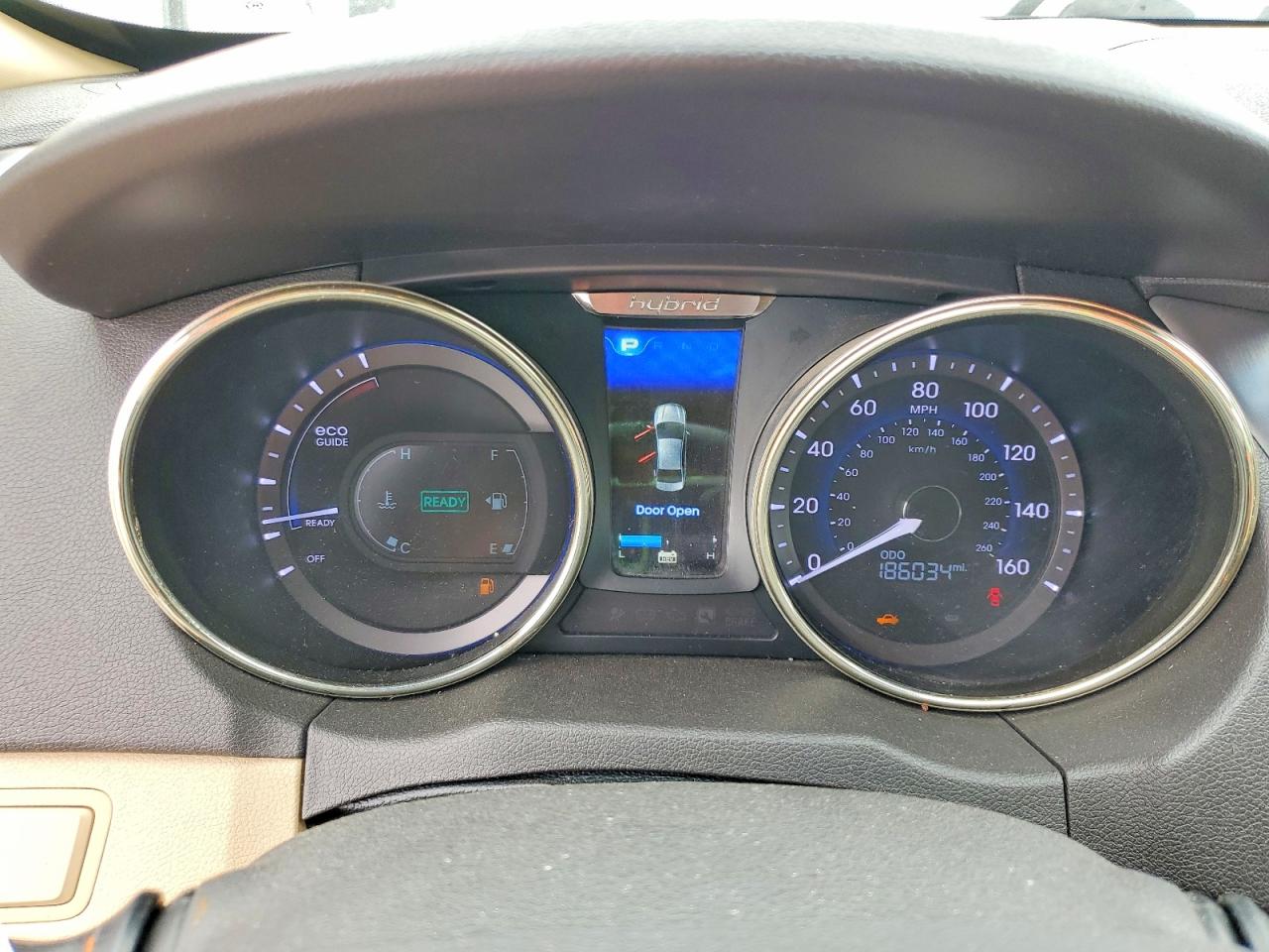 2011 Hyundai Sonata Hybrid White vin: KMHEC4A4XBA013854