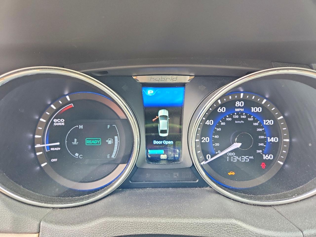 2012 Hyundai Sonata Hybrid White vin: KMHEC4A4XCA032938