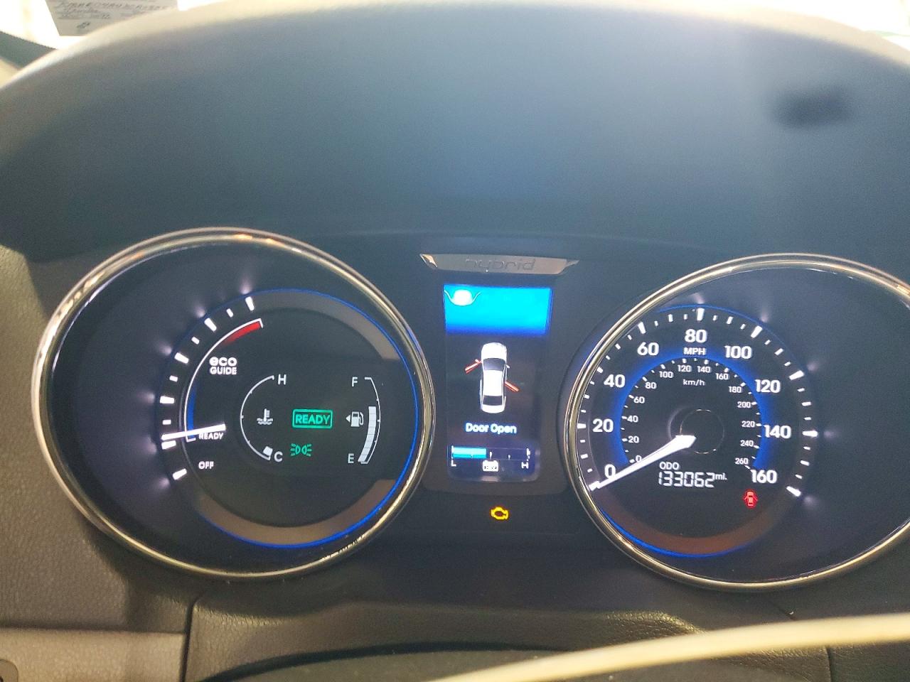 2012 Hyundai Sonata Hybrid Silver vin: KMHEC4A4XCA033751
