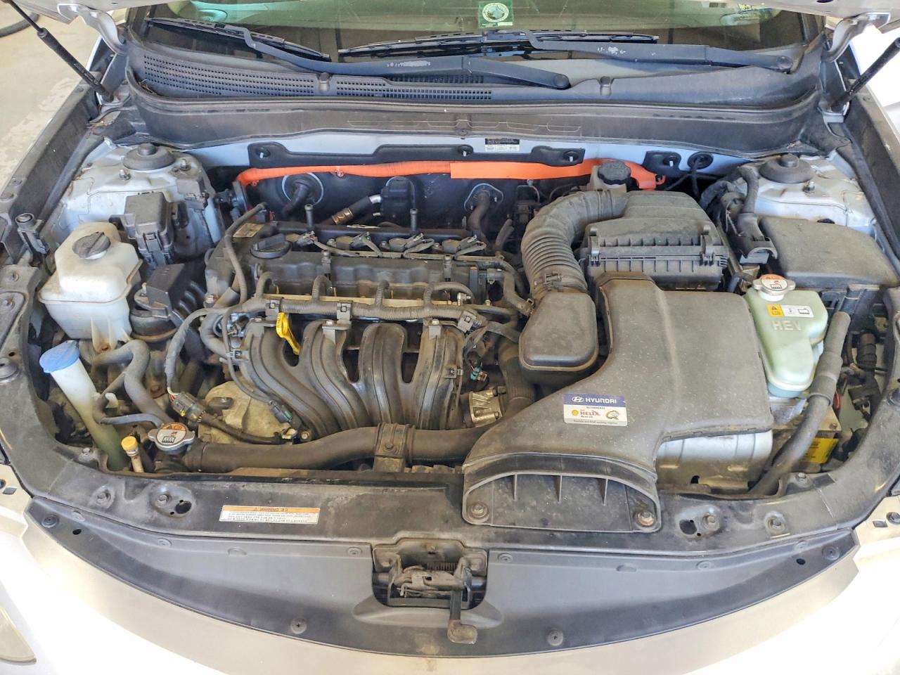 2012 Hyundai Sonata Hybrid Silver vin: KMHEC4A4XCA033751