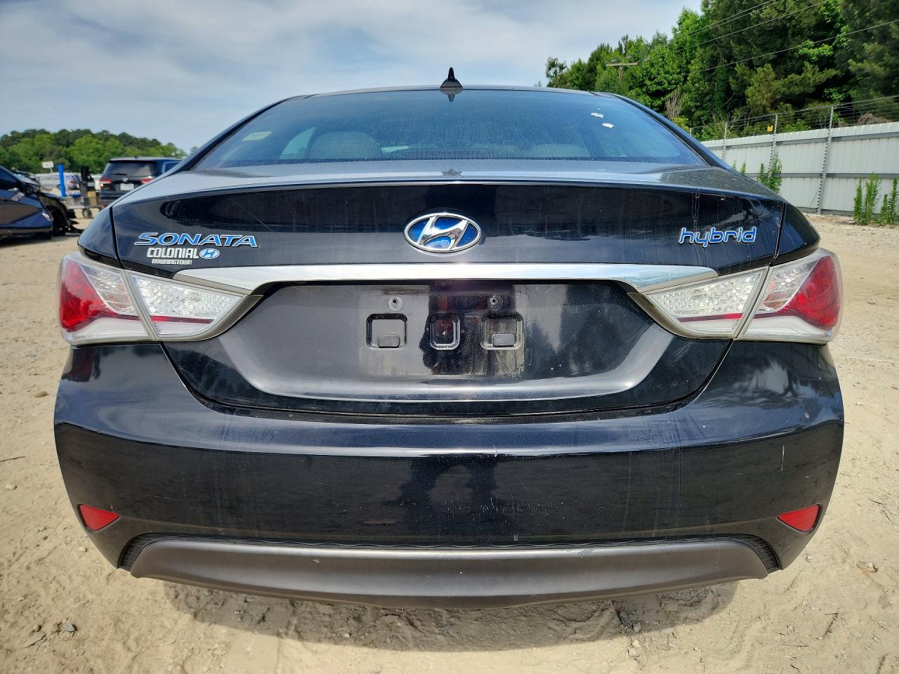2012 Hyundai Sonata Hybrid Black vin: KMHEC4A4XCA043857
