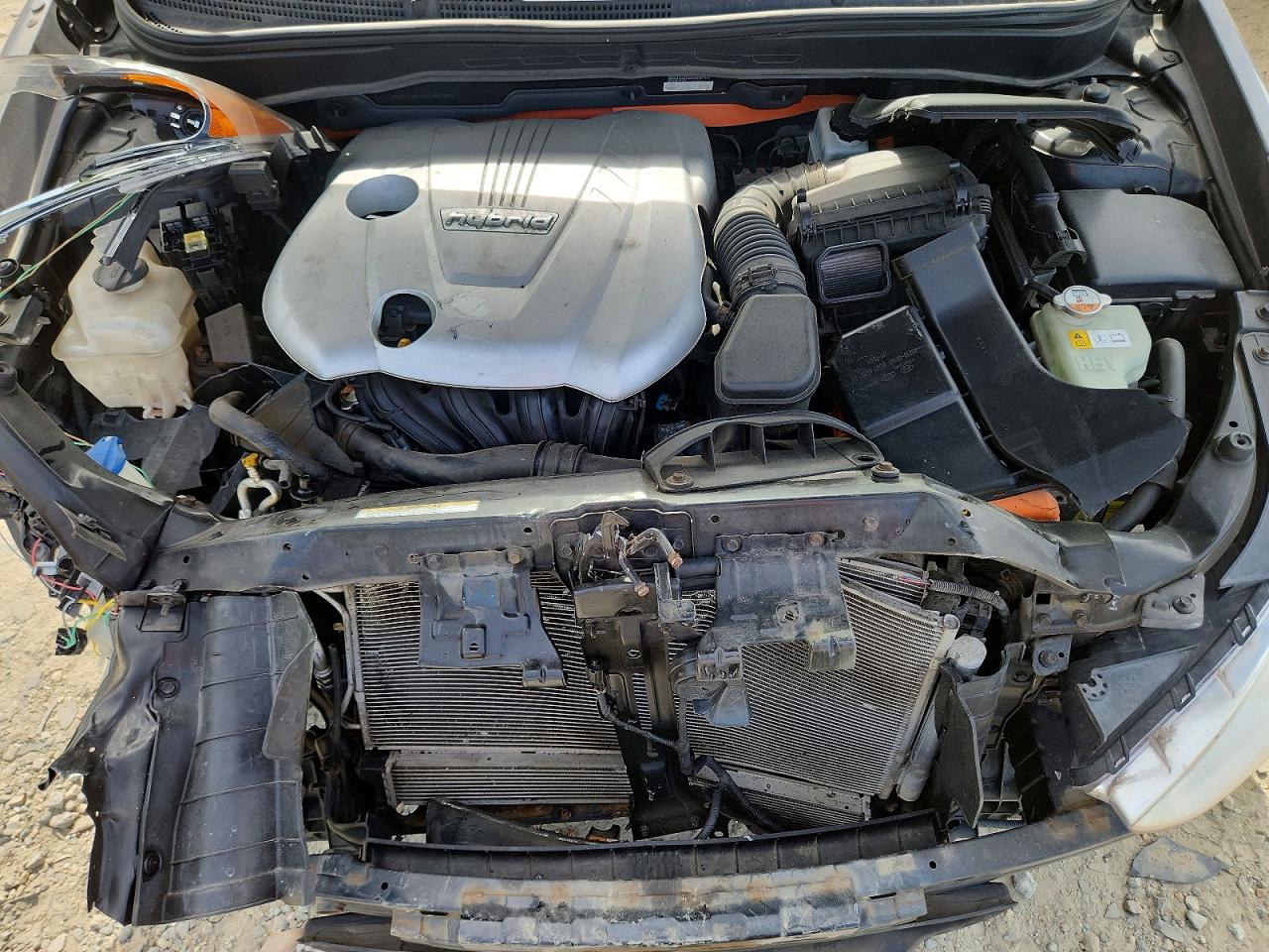 2012 Hyundai Sonata Hybrid Black vin: KMHEC4A4XCA043857