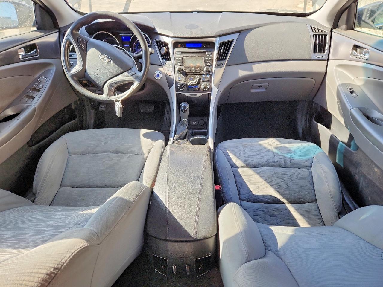 2013 Hyundai Sonata Hybrid Черный vin: KMHEC4A4XDA051250
