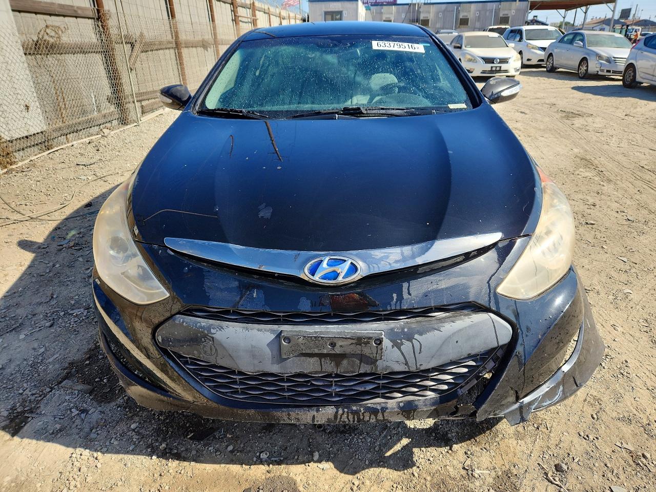 2013 Hyundai Sonata Hybrid Черный vin: KMHEC4A4XDA051250