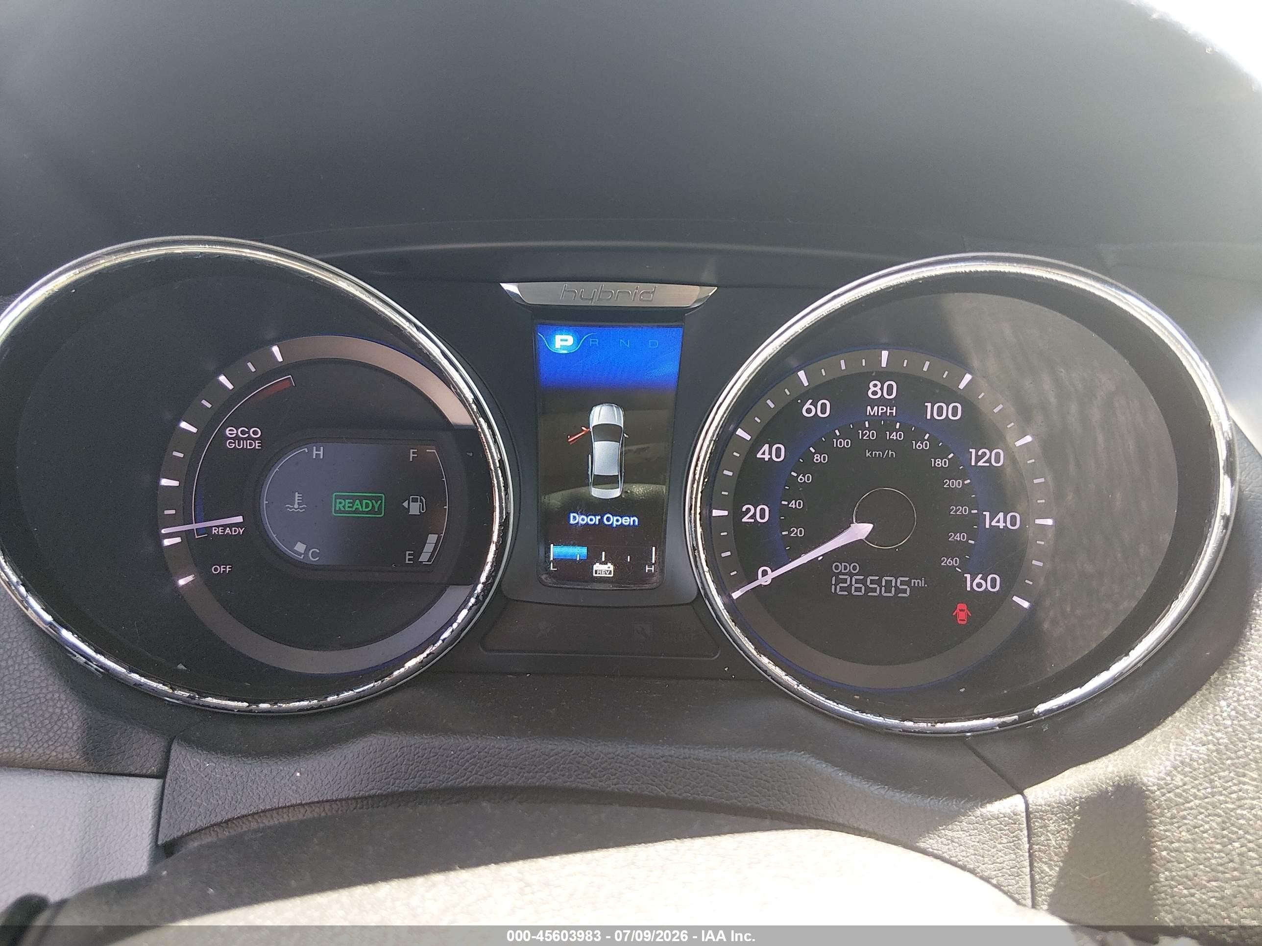 2013 Hyundai Sonata Hybrid   vin: KMHEC4A4XDA065956