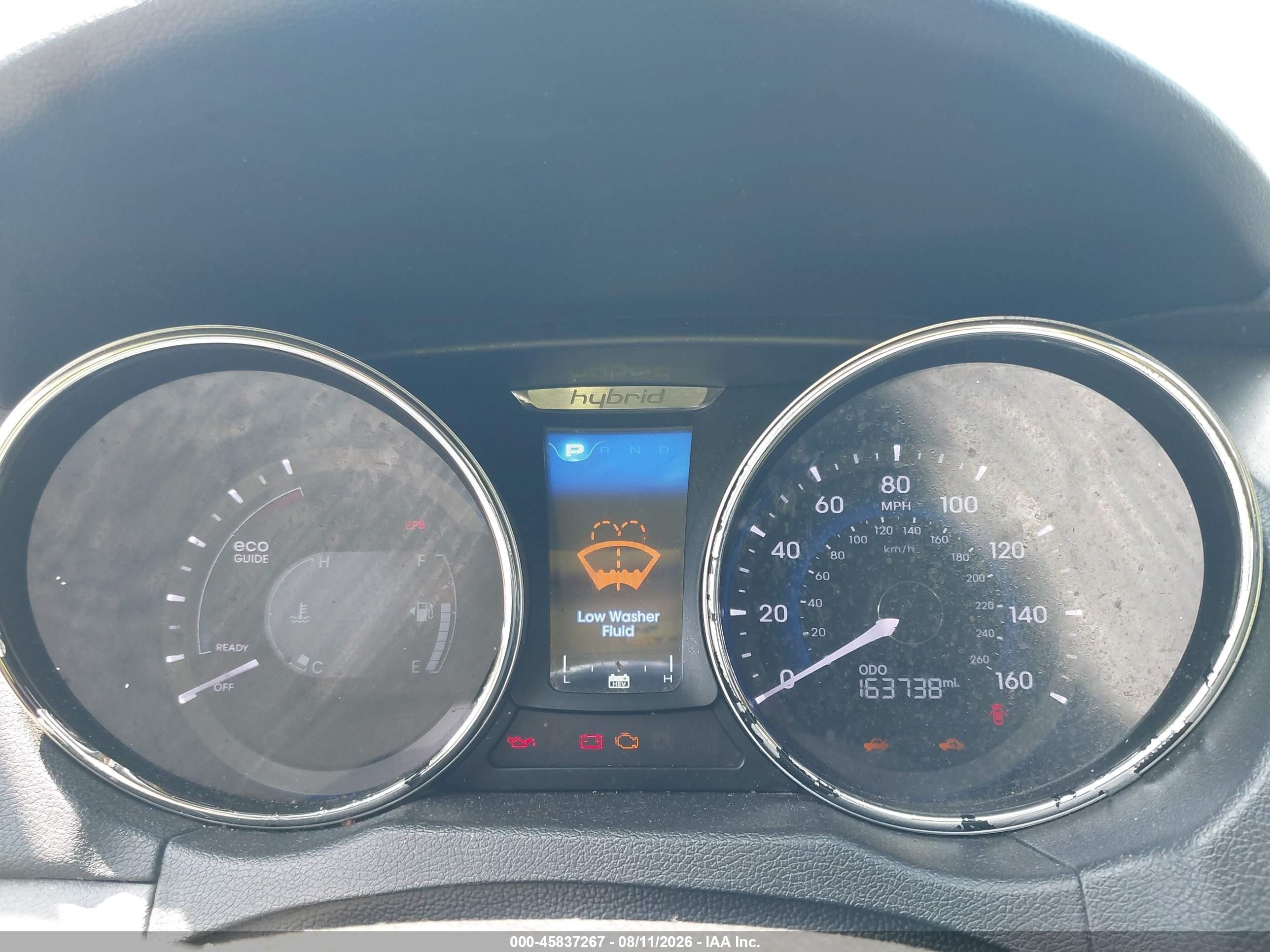 2013 Hyundai Sonata Hybrid Limited Gray vin: KMHEC4A4XDA084541