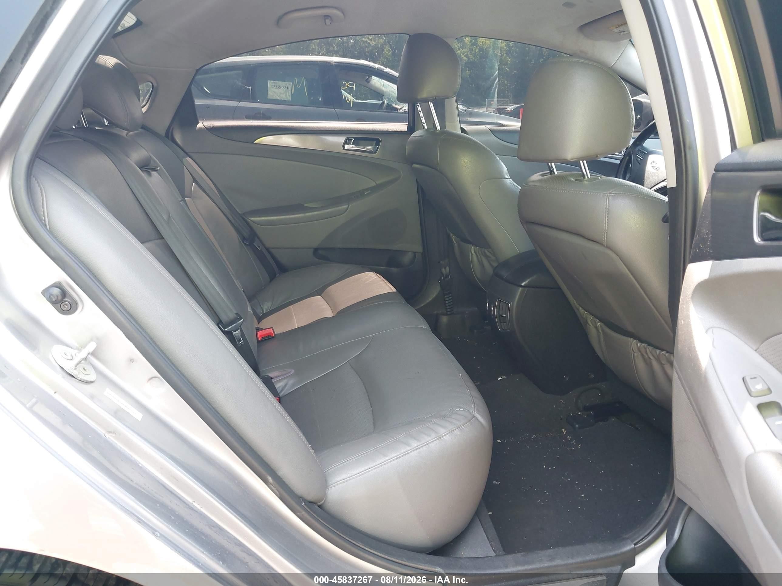2013 Hyundai Sonata Hybrid Limited Gray vin: KMHEC4A4XDA084541
