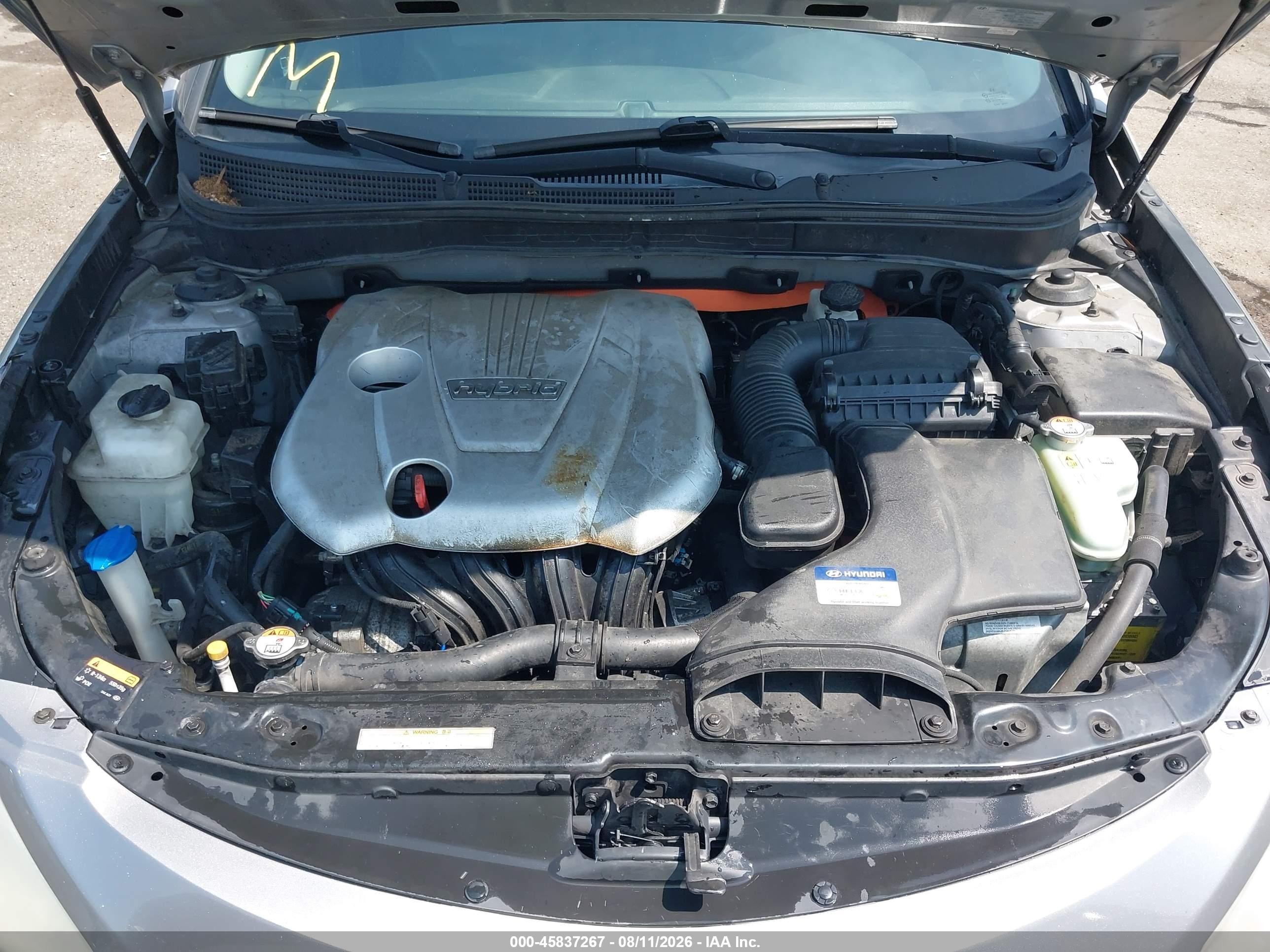 2013 Hyundai Sonata Hybrid Limited Gray vin: KMHEC4A4XDA084541