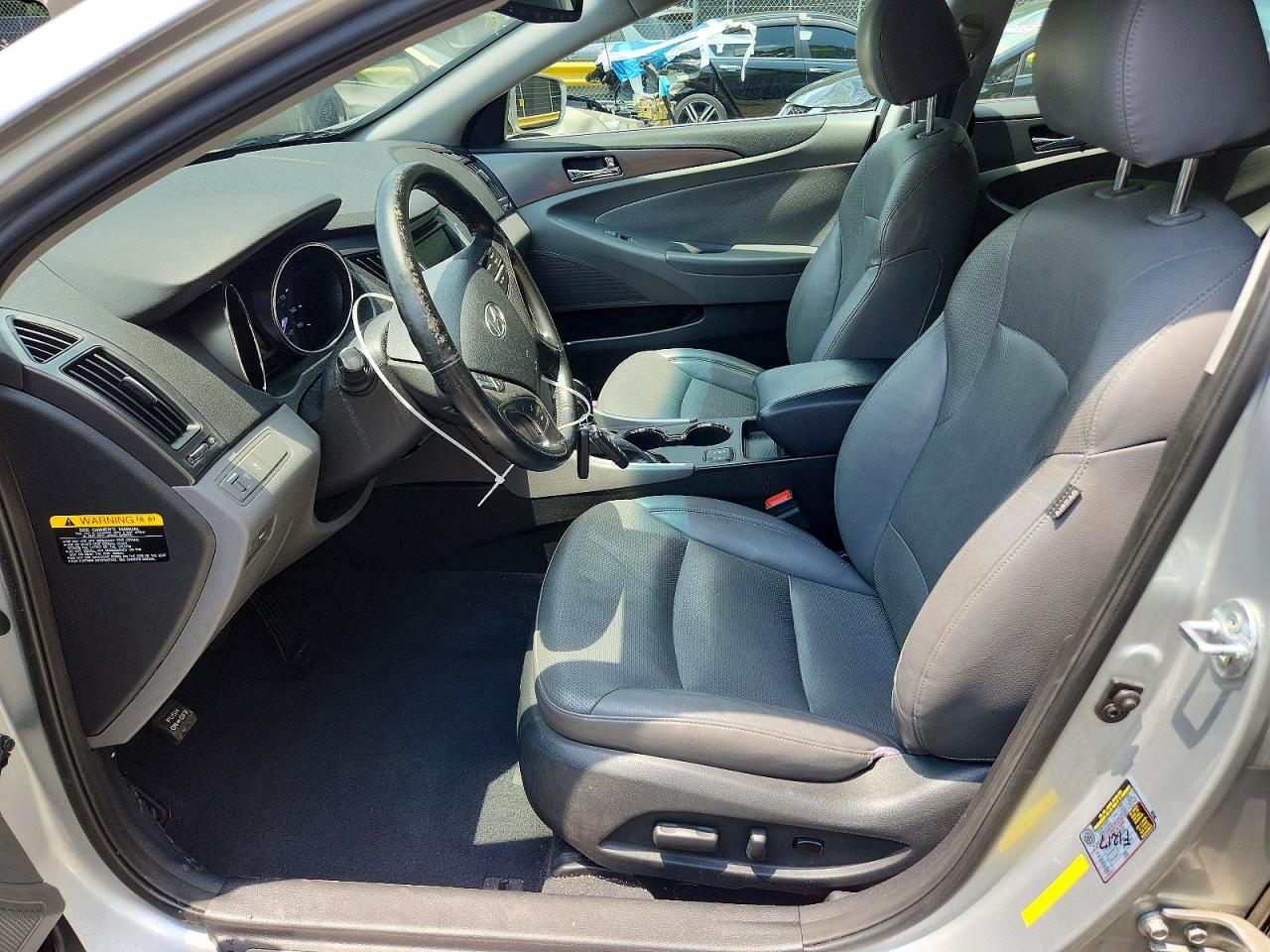 2013 Hyundai Sonata Hybrid Silver vin: KMHEC4A4XDA089271