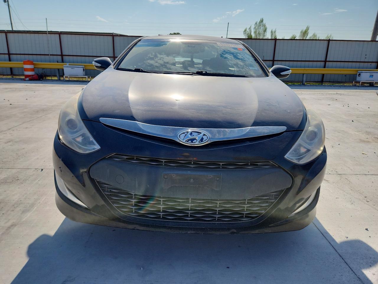 2013 Hyundai Sonata Hybrid Black vin: KMHEC4A4XDA096267