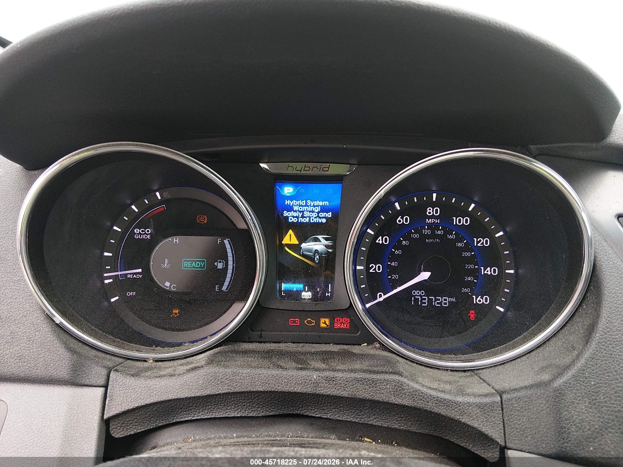 2014 Hyundai Sonata Hybrid   Silver vin: KMHEC4A4XEA113084