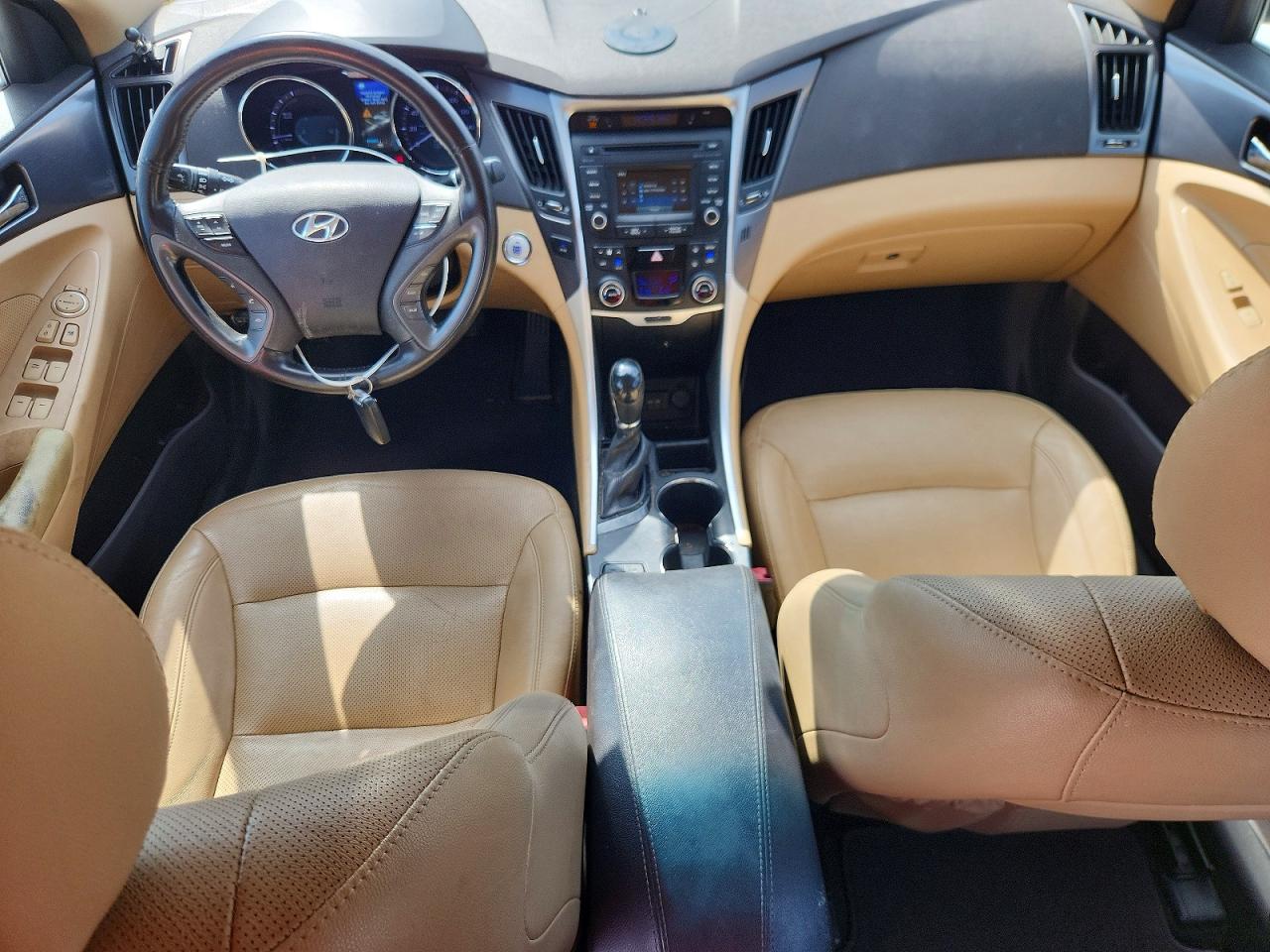 2015 Hyundai Sonata Hybrid Limited Red vin: KMHEC4A4XFA120571