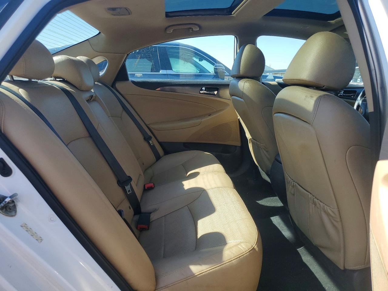 2015 Hyundai Sonata Limited White vin: KMHEC4A4XFA120988