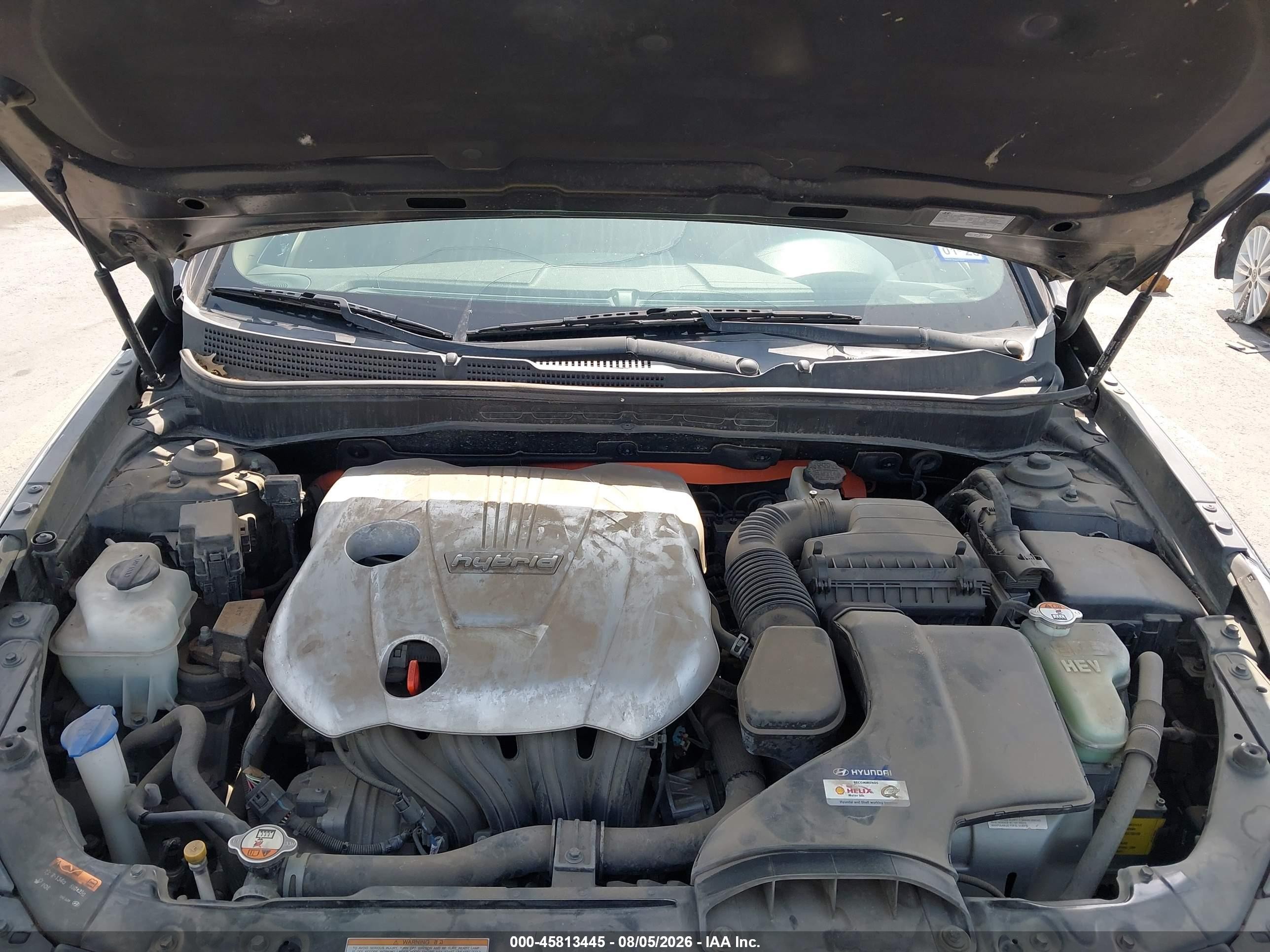 2015 Hyundai Sonata Hybrid Limited Black vin: KMHEC4A4XFA124250