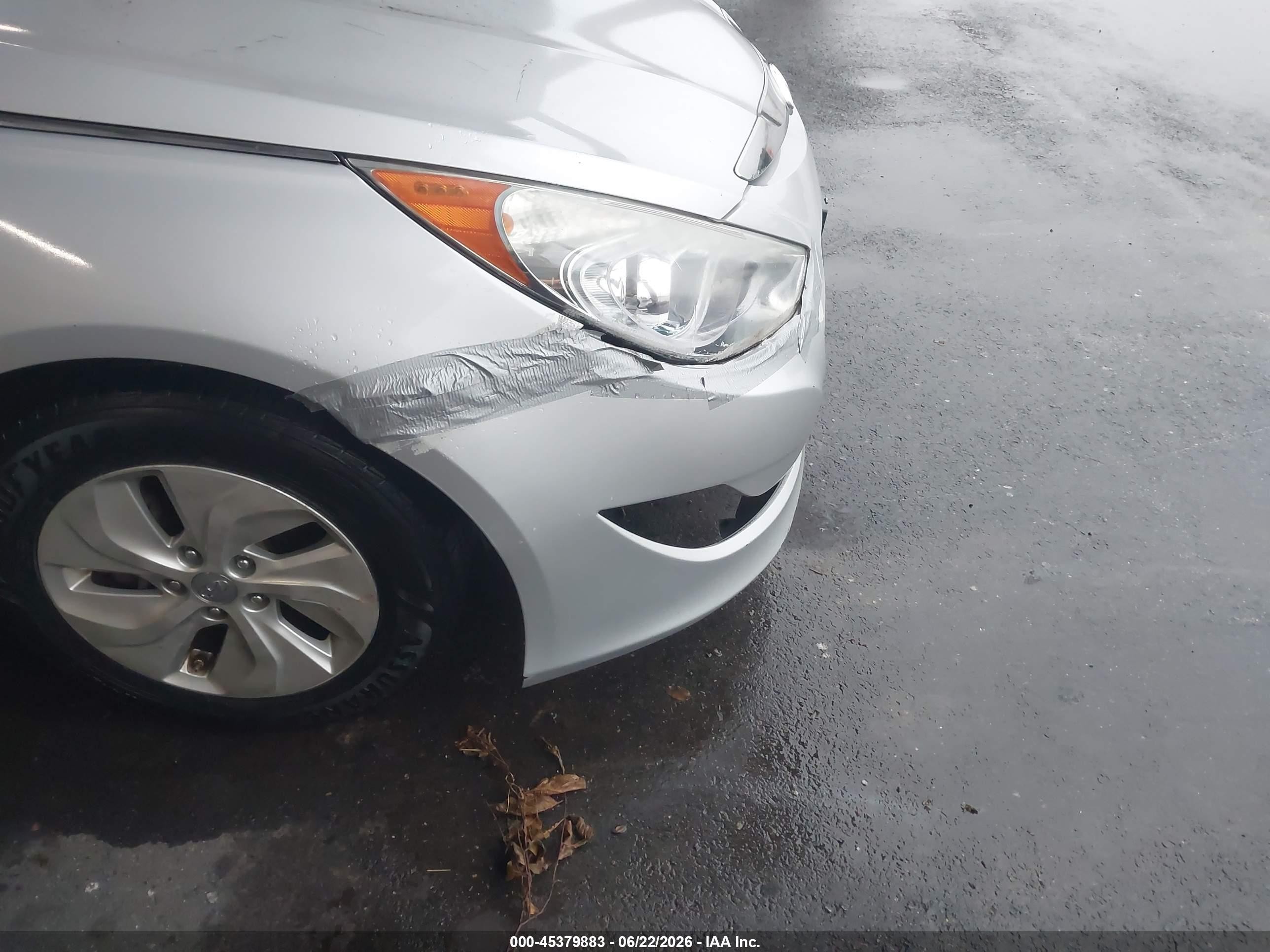 2015 Hyundai Sonata Hybrid   Gray vin: KMHEC4A4XFA128637