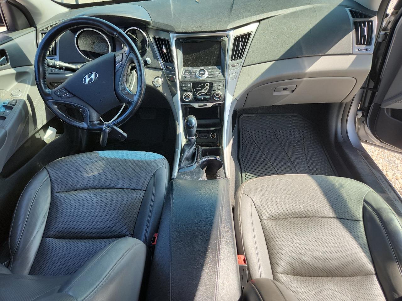 2015 Hyundai Sonata Hybrid Limited Silver vin: KMHEC4A4XFA129433