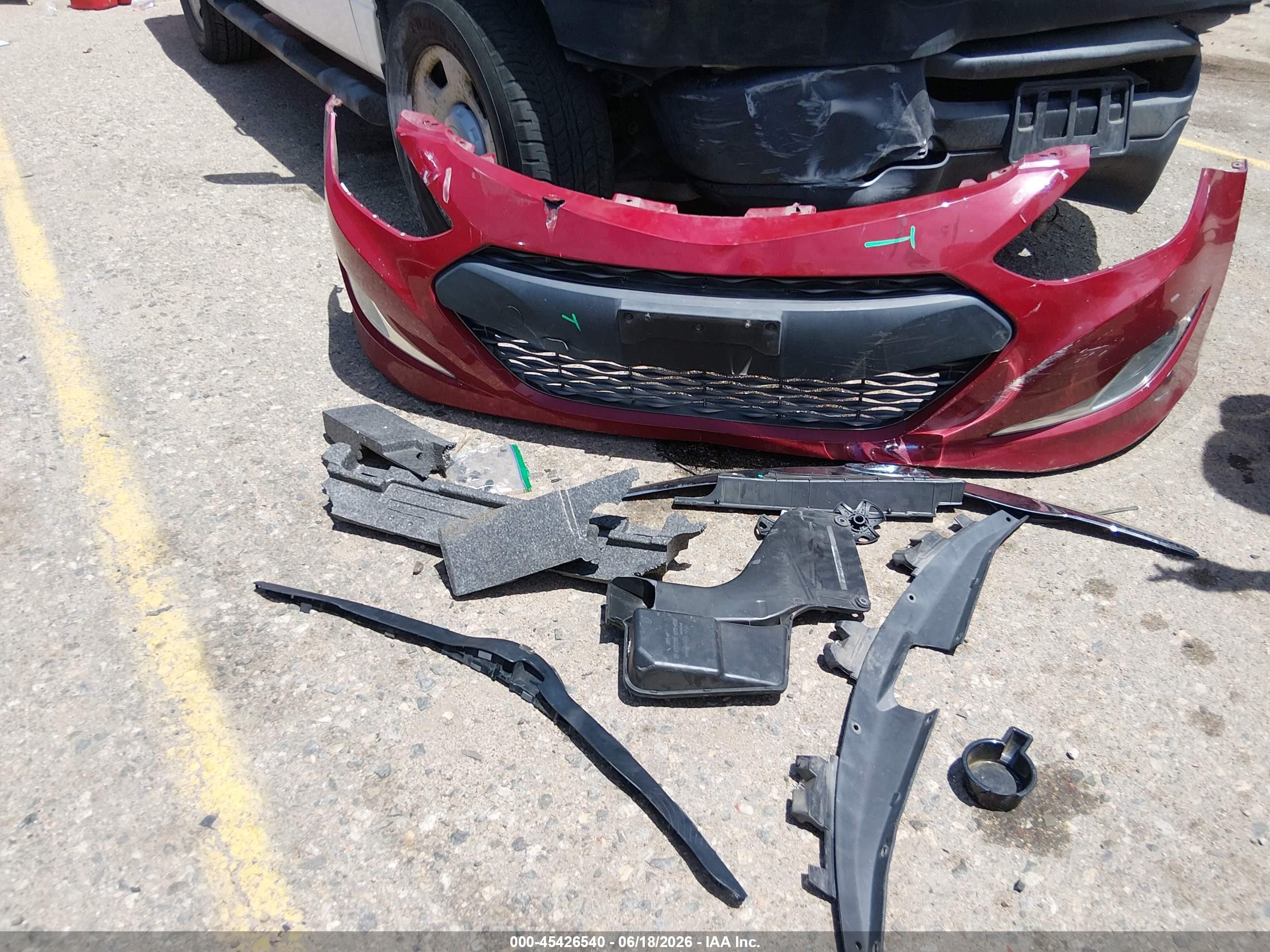 2015 Hyundai Sonata Hybrid Limited Red vin: KMHEC4A4XFA132140