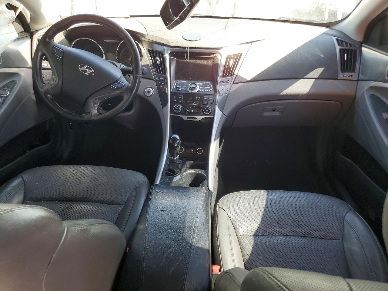 2015 Hyundai Sonata White vin: KMHEC4A4XFA136088