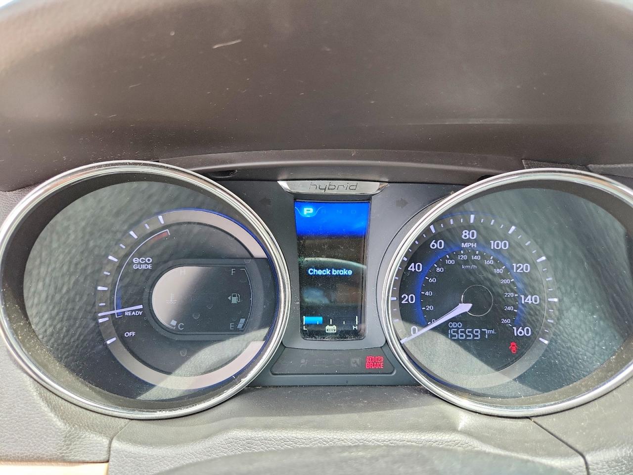 2015 Hyundai Sonata Hybrid Base White vin: KMHEC4A4XFA138651