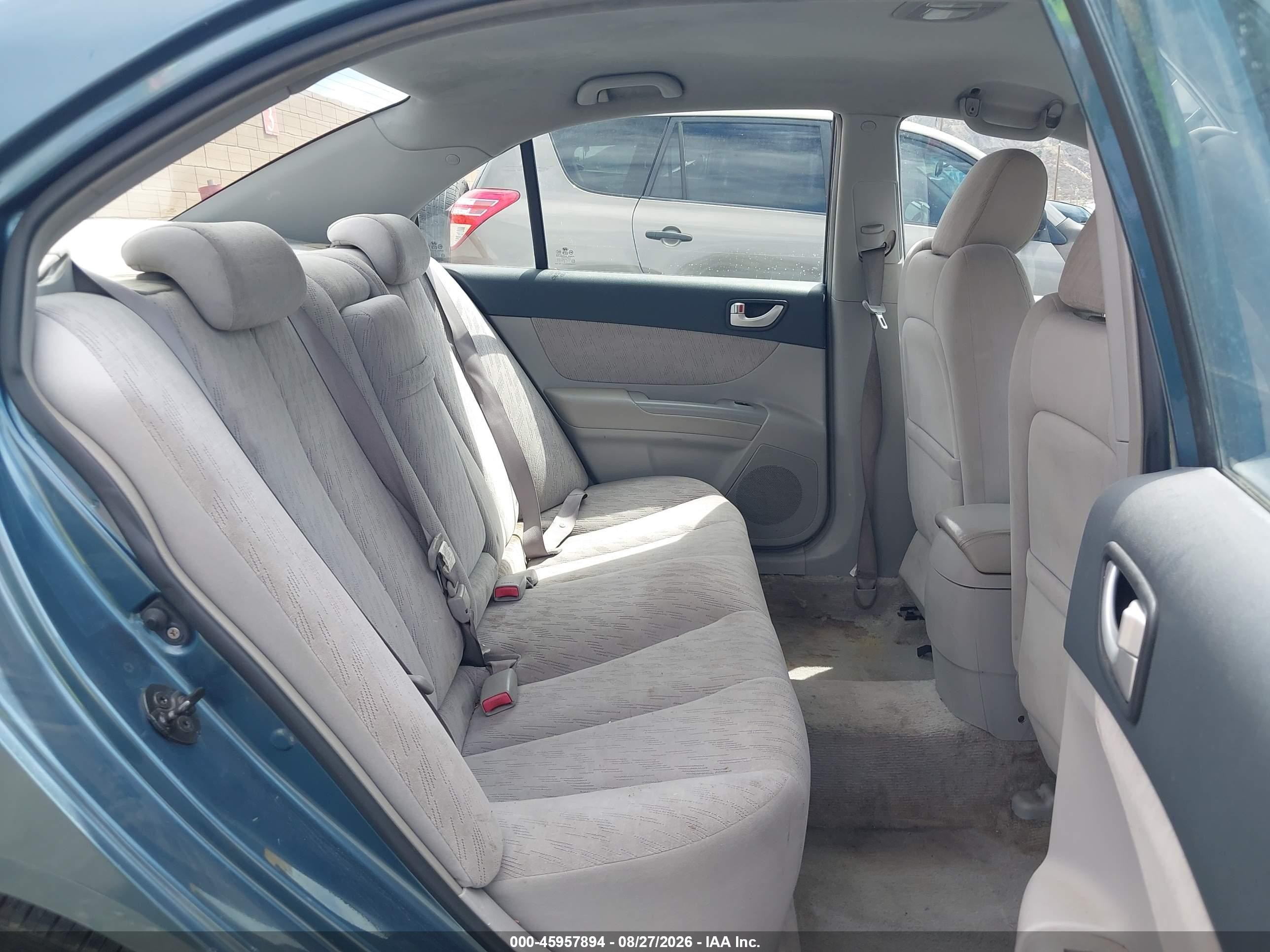 2006 Hyundai Sonata Gl Blue vin: KMHET46C16A105683