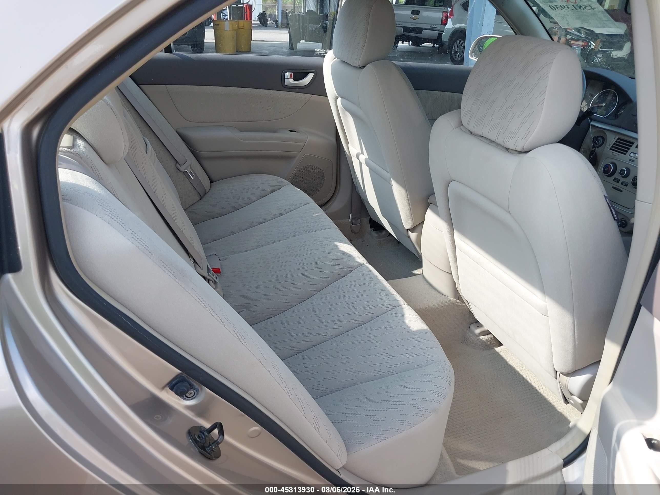 2006 Hyundai Sonata Gl Gold vin: KMHET46C36A085162