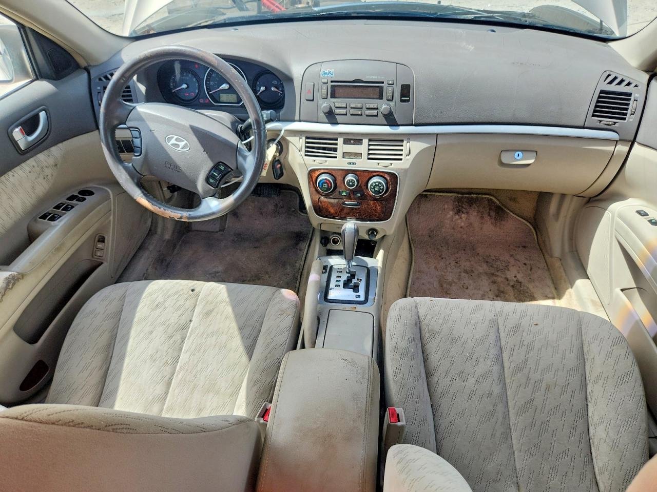2006 Hyundai Sonata Gl Gold vin: KMHET46C56A107016