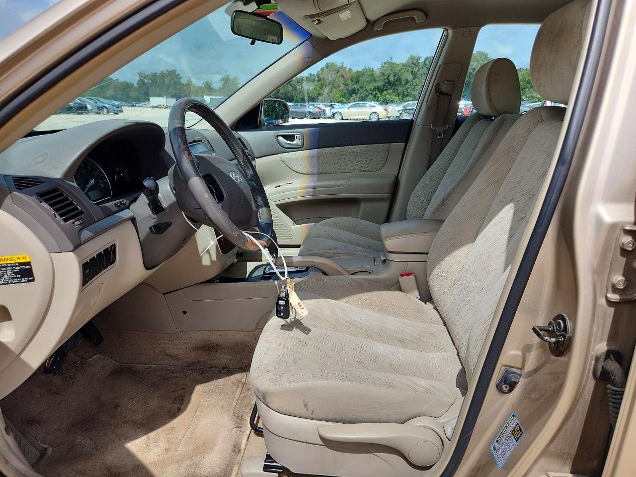 2006 Hyundai Sonata Gl Gold vin: KMHET46C56A107016