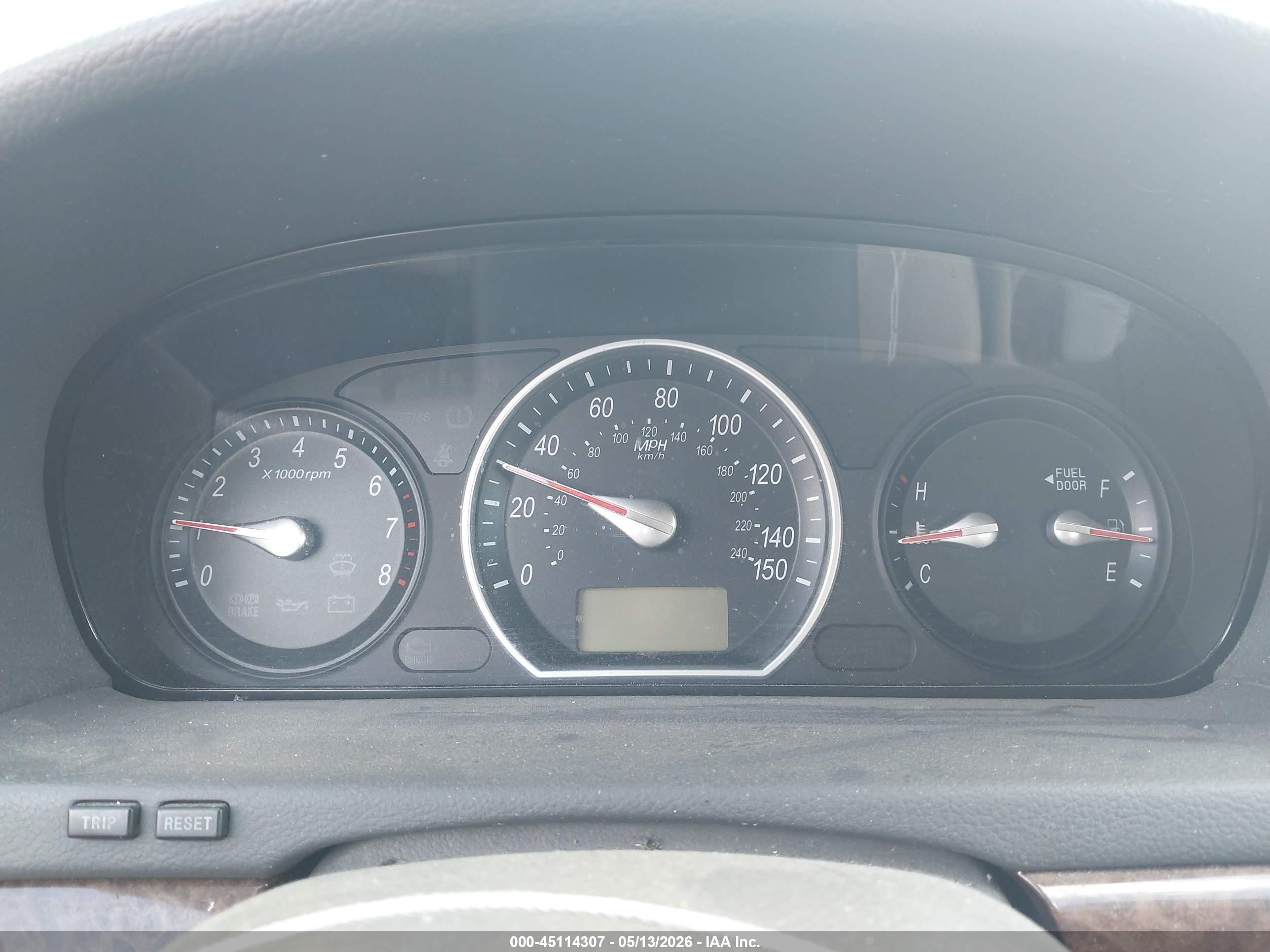 2006 Hyundai Sonata Gls Maroon vin: KMHEU46C16A074383