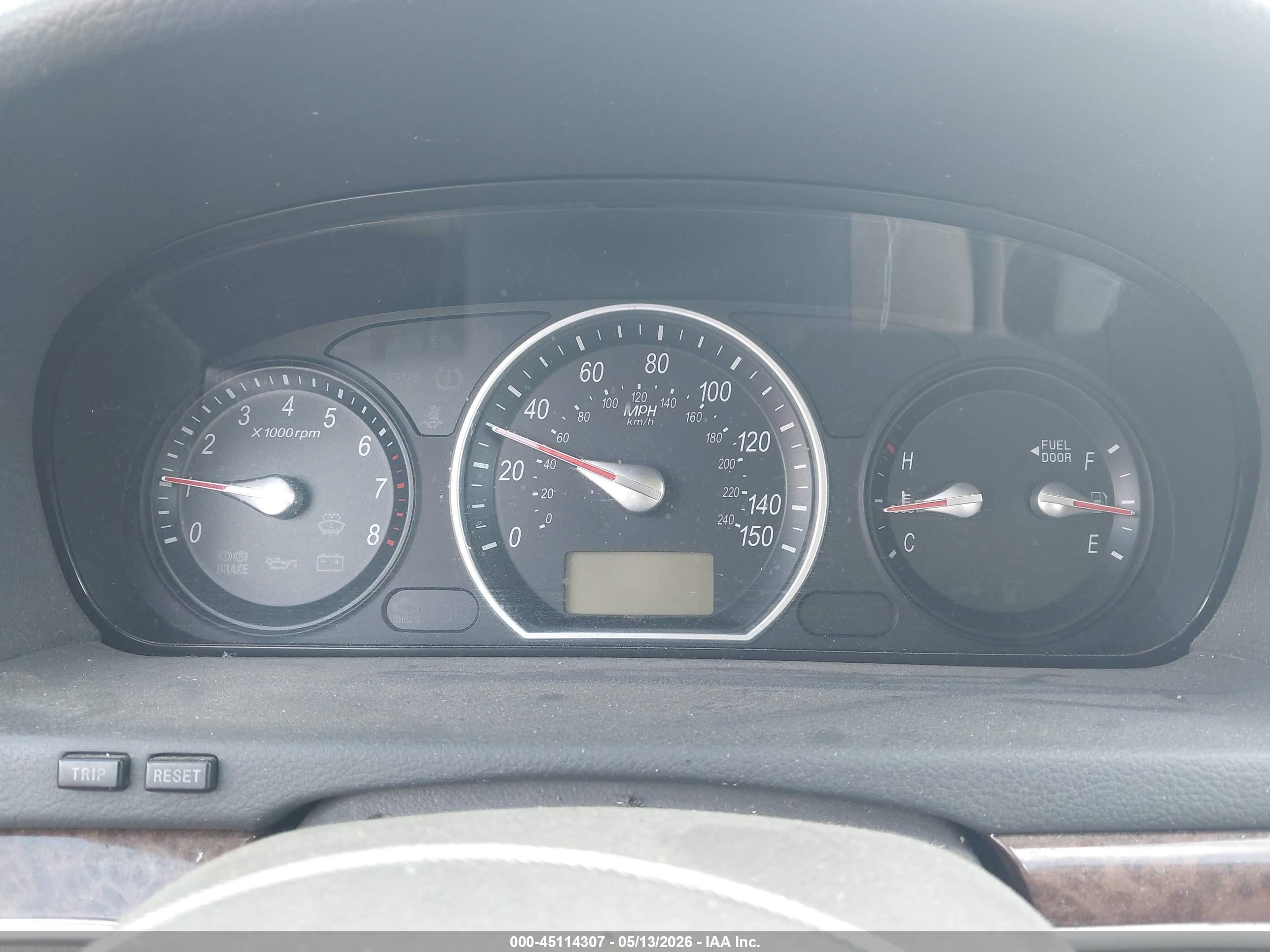 2006 Hyundai Sonata Gls Maroon vin: KMHEU46C16A074383