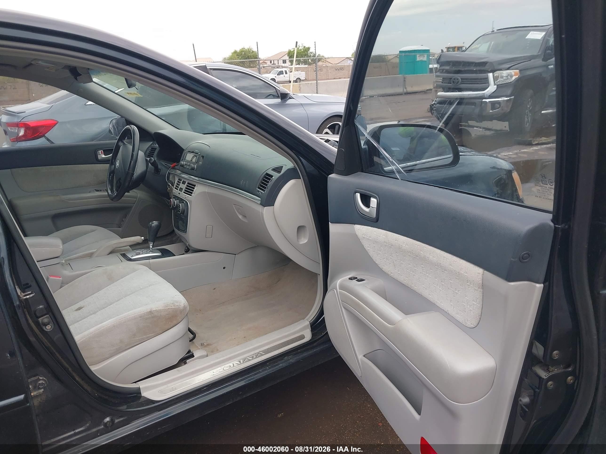2006 Hyundai Sonata Gls Navy vin: KMHEU46C56A100211