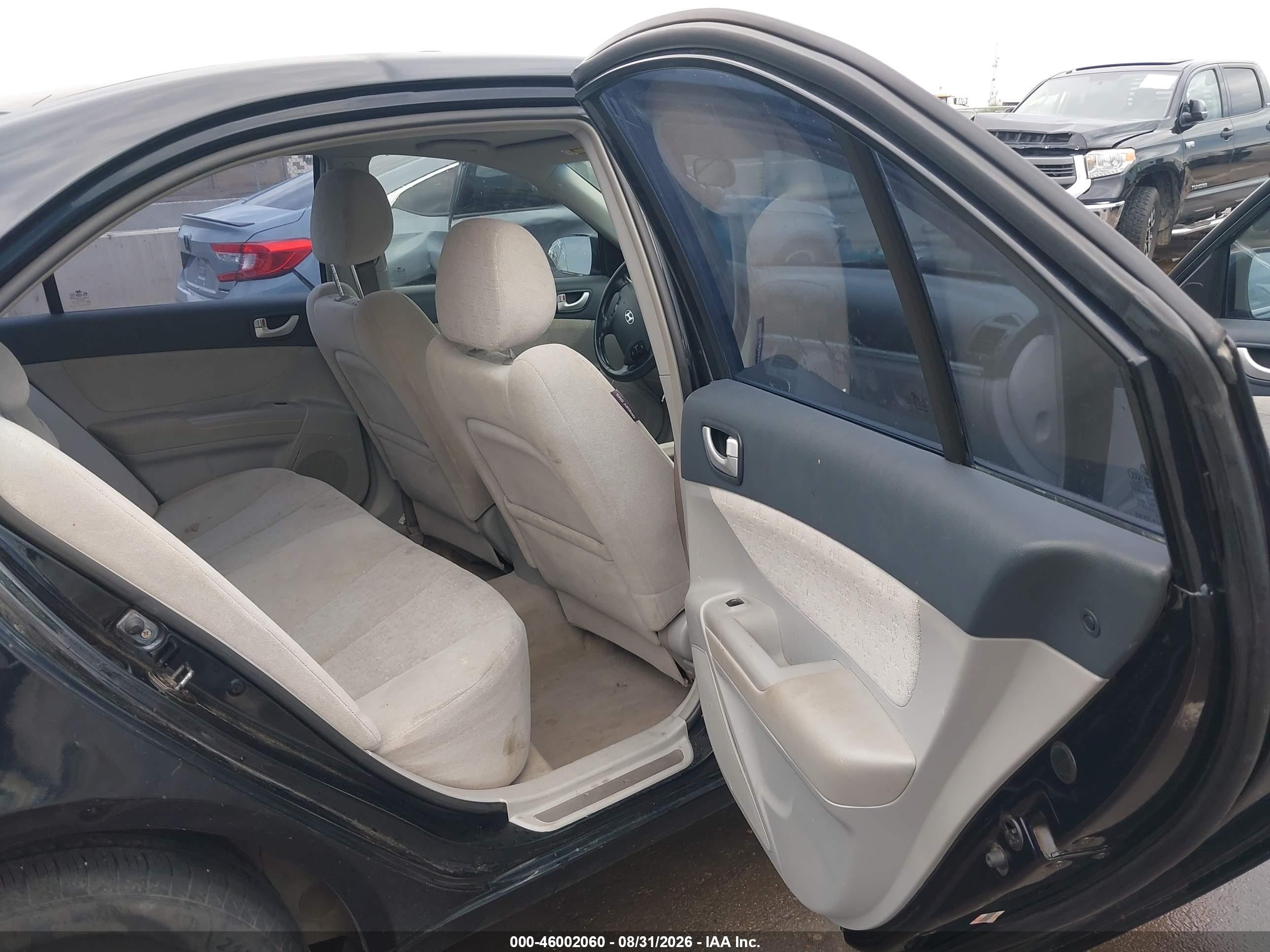 2006 Hyundai Sonata Gls Navy vin: KMHEU46C56A100211