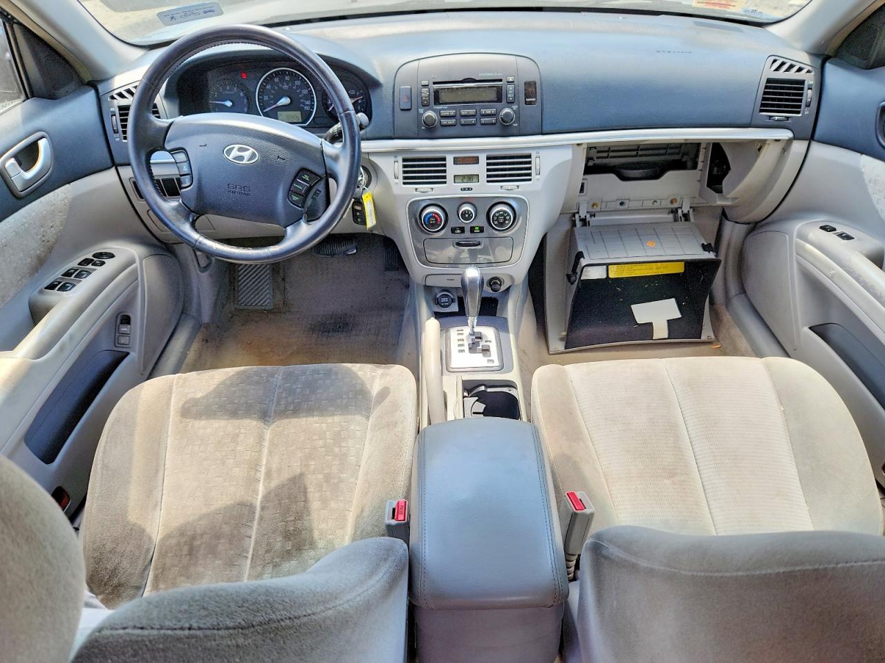 2006 Hyundai Sonata Gls Black vin: KMHEU46C76A113283