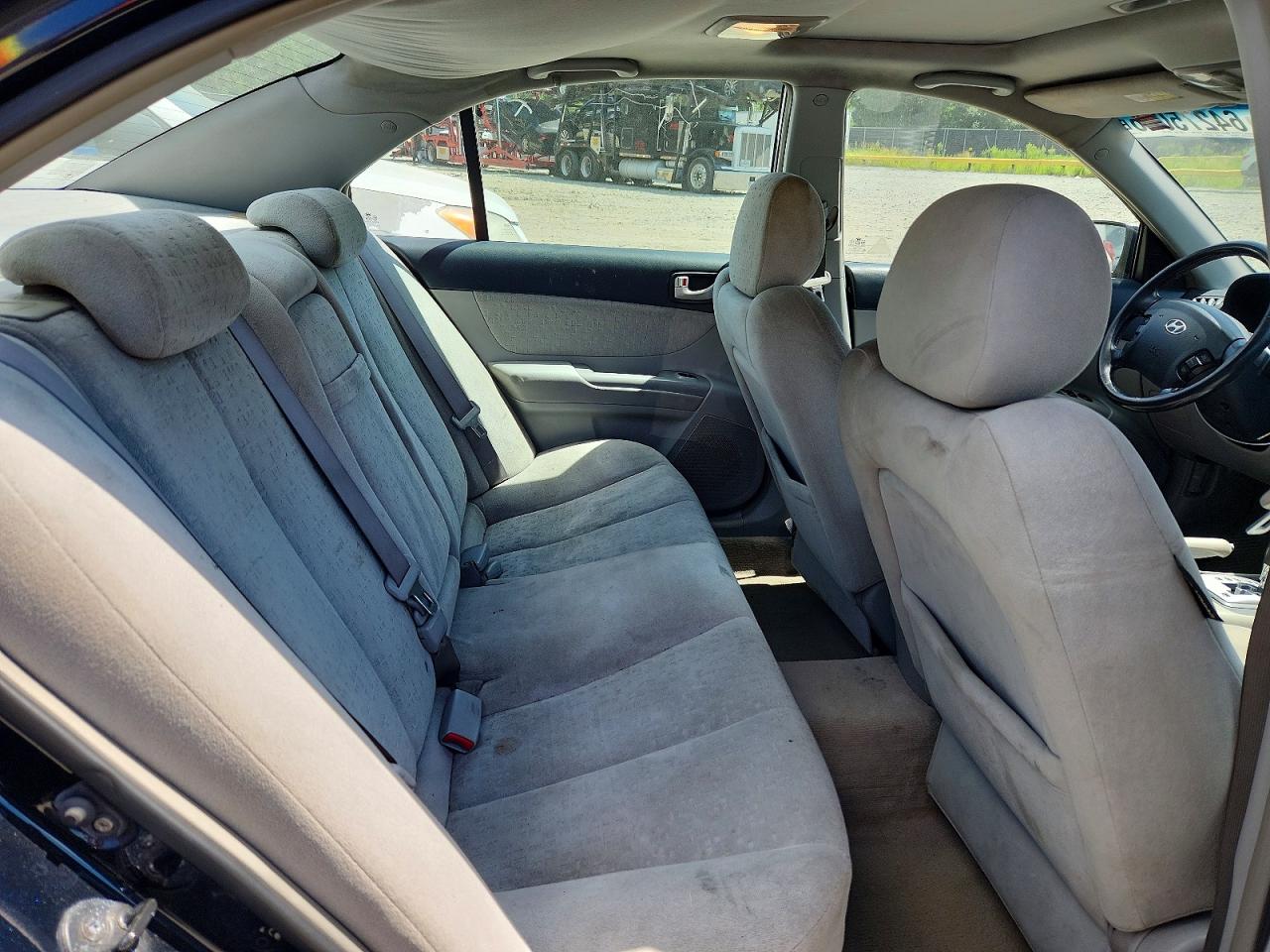 2006 Hyundai Sonata Gls Black vin: KMHEU46C76A113283