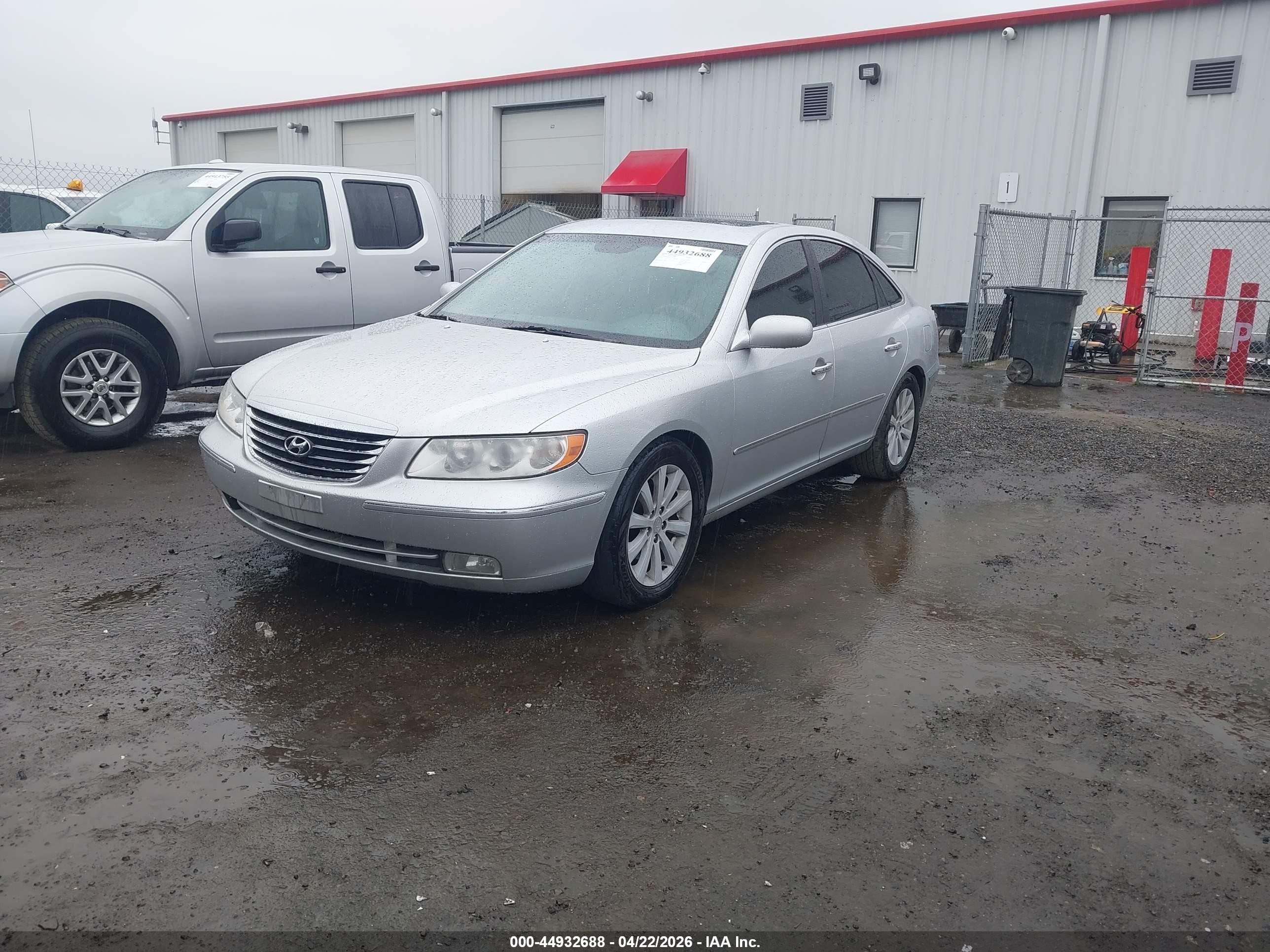 2009 Hyundai Azera Gls Silver vin: KMHFC46D19A358746