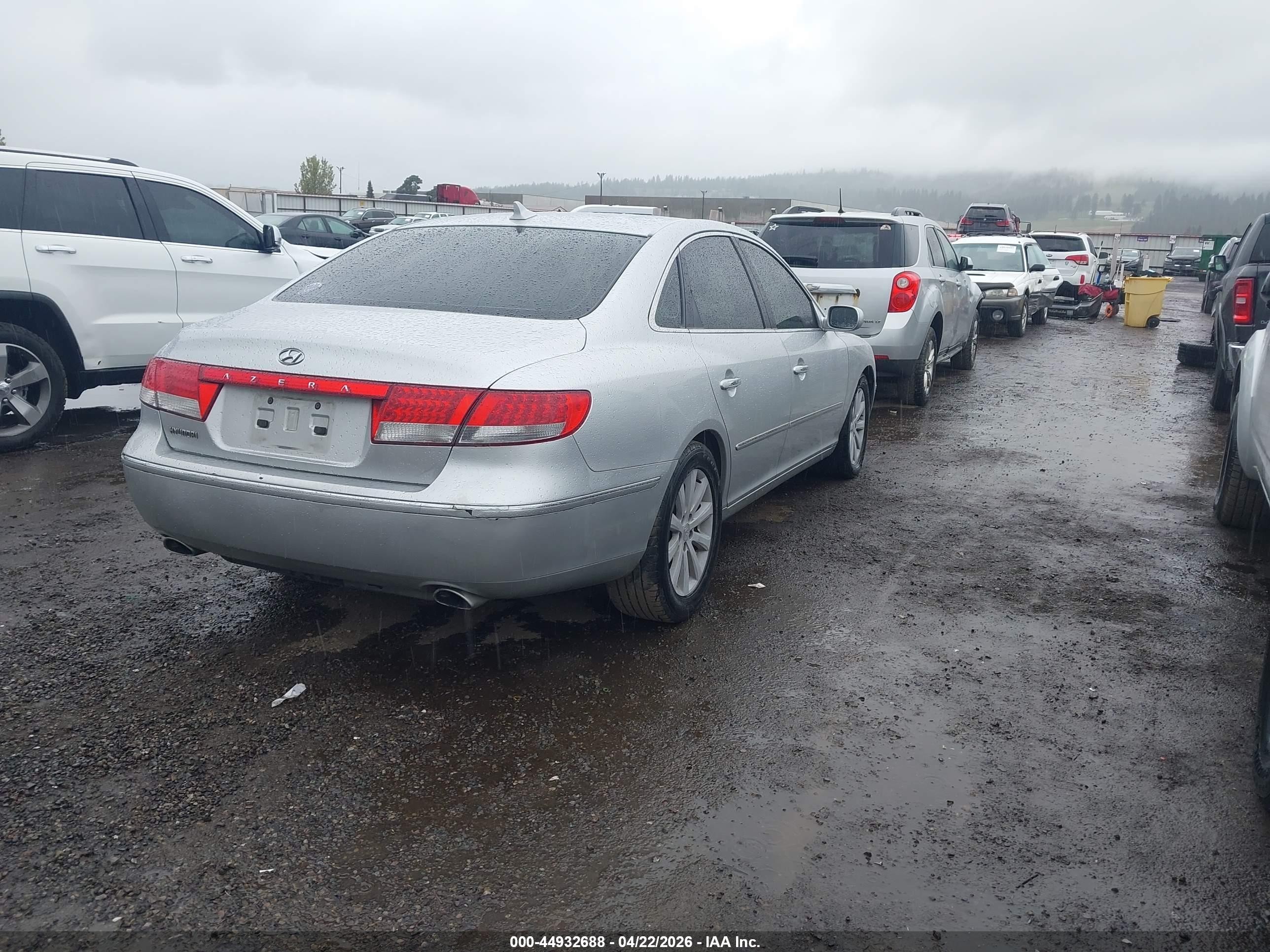 2009 Hyundai Azera Gls Silver vin: KMHFC46D19A358746