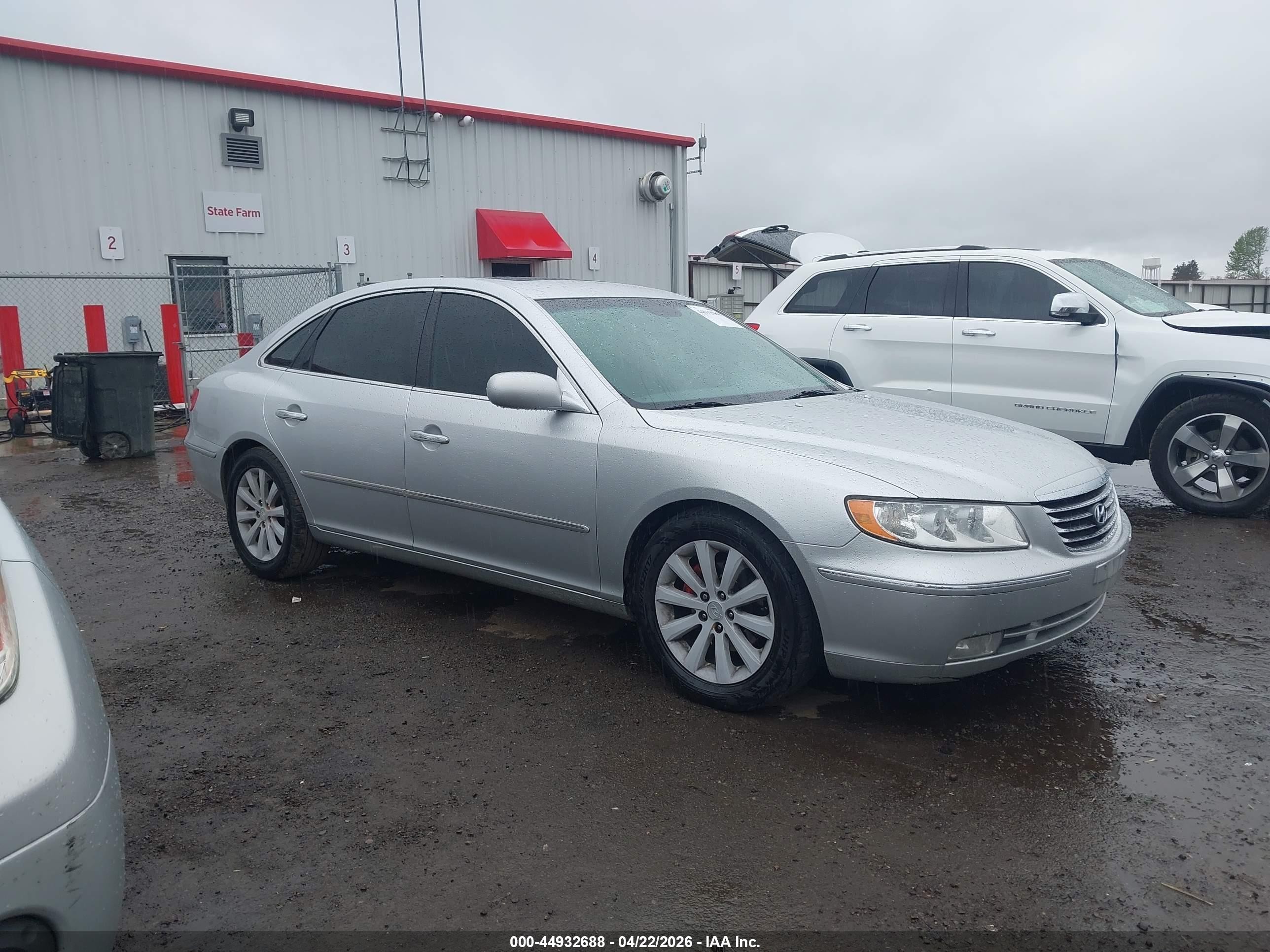 2009 Hyundai Azera Gls Silver vin: KMHFC46D19A358746