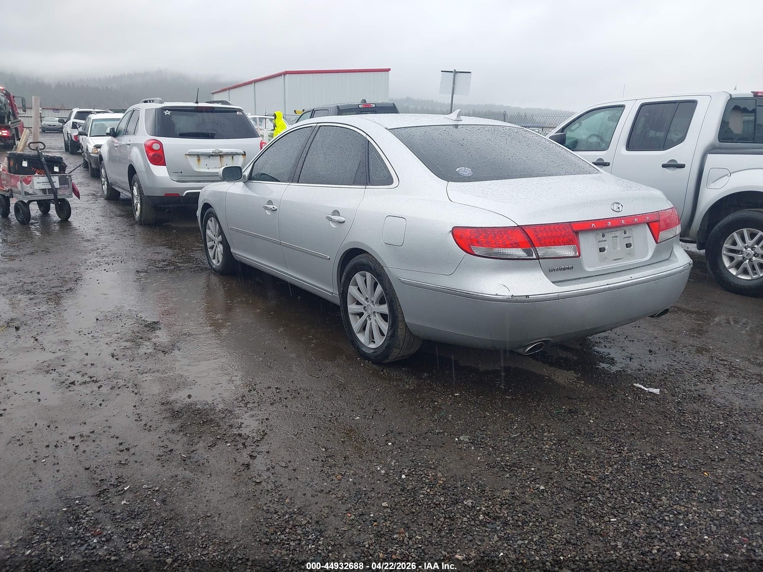 2009 Hyundai Azera Gls Silver vin: KMHFC46D19A358746